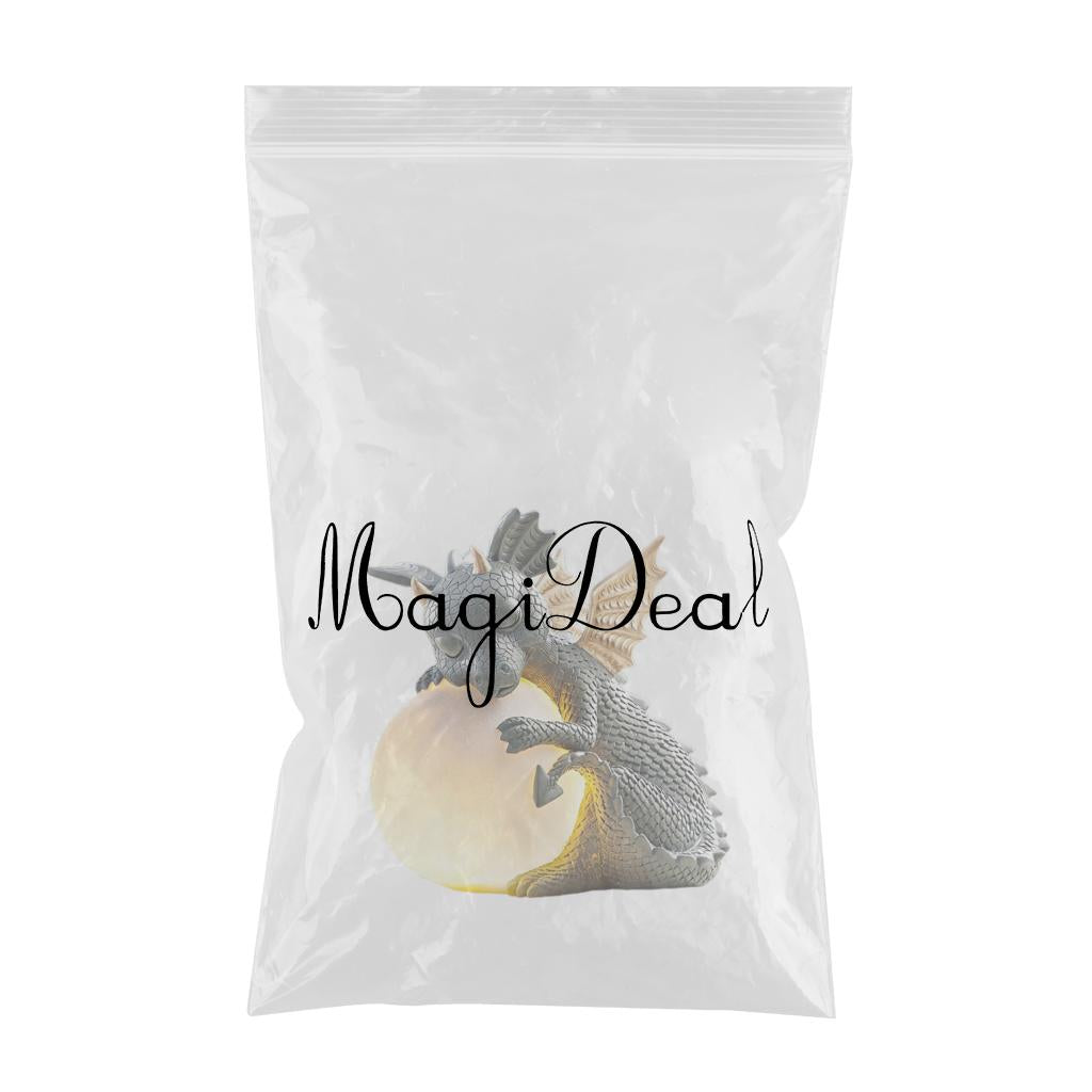 Creative Animal Dragon Statue Figurine Ornament Sculpture for Decoration A04