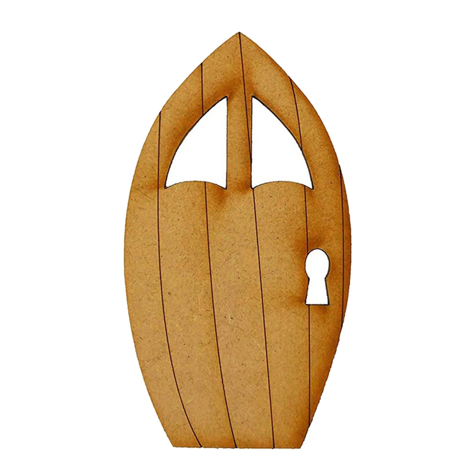 Adroable Mini Fairy Elf Garden Window Door Craft Art Garden Decor Lawn Patio B