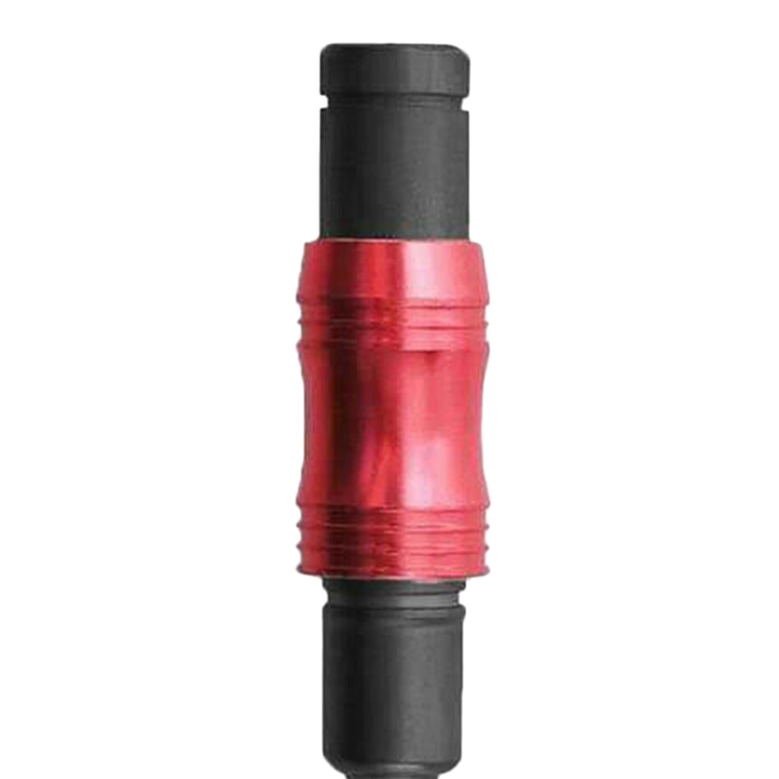 4xImpact Magnetic Pivoting Drill Bit Tip Holder Accessory Tough Bit Holder black red
