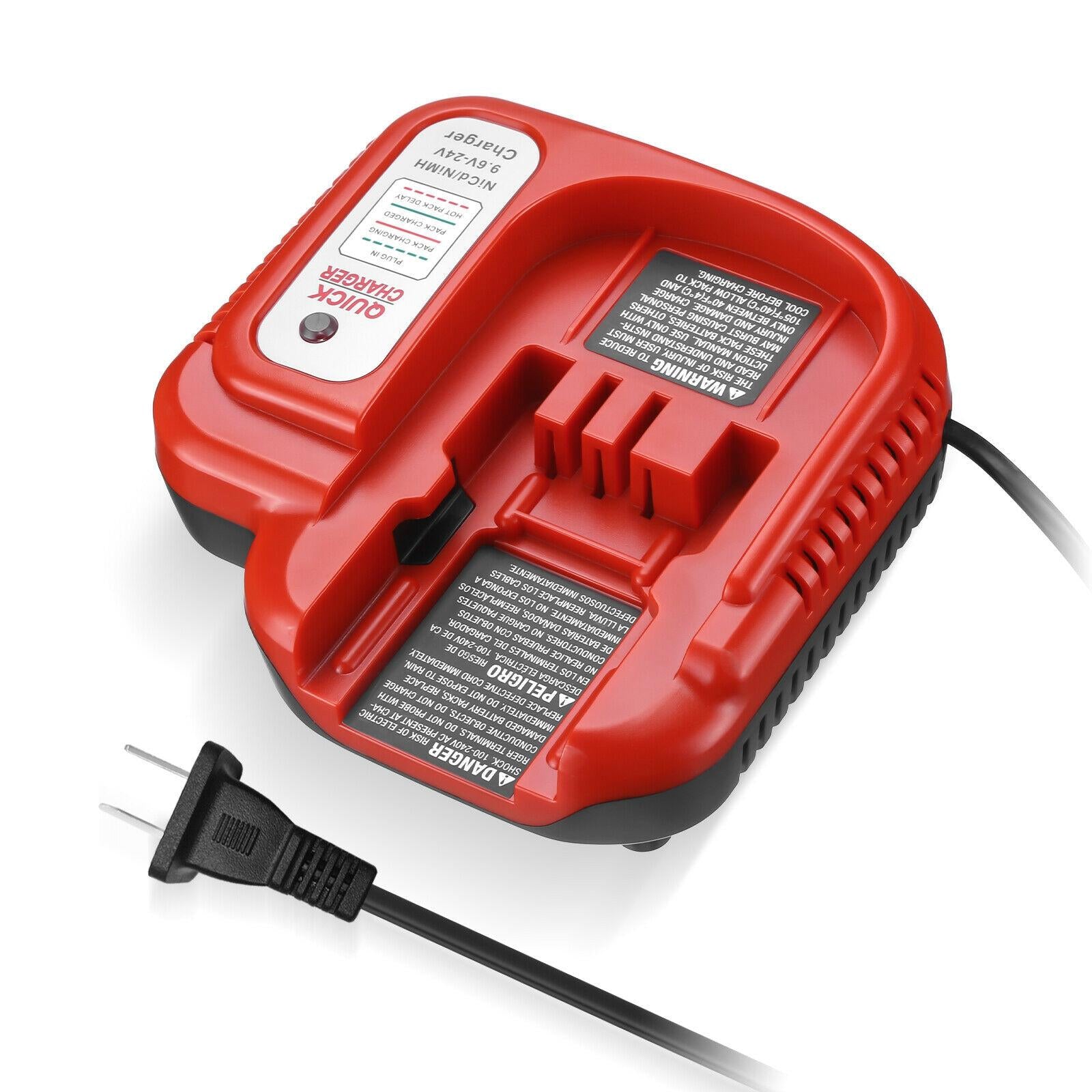 9.6V-24V Fast Battery Charger Fit for Black & Decker HPB14 HPB12 HPB18