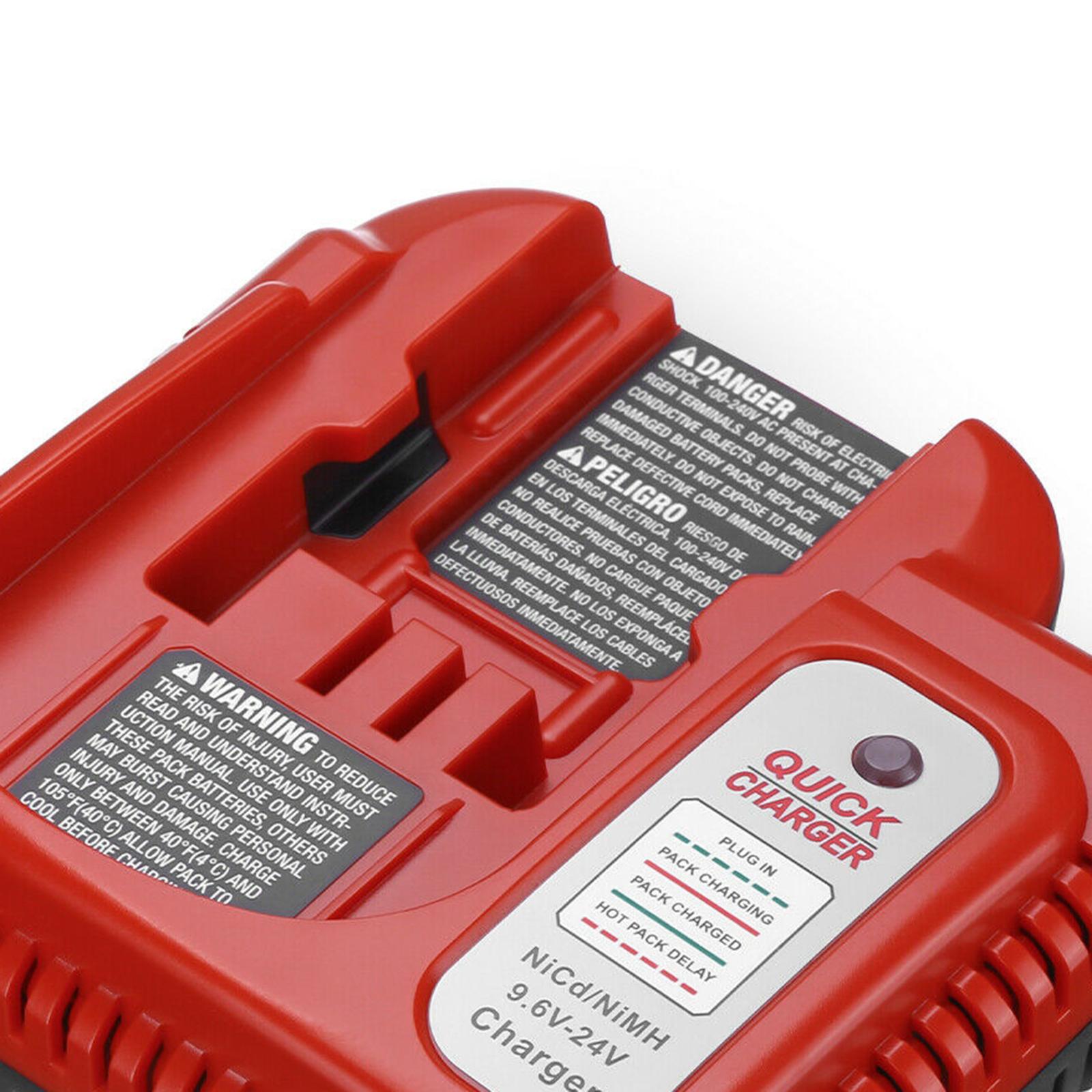 9.6V-24V Battery Charger Fit for Black & Decker HPB24 HPB12 HPB96 HPB18