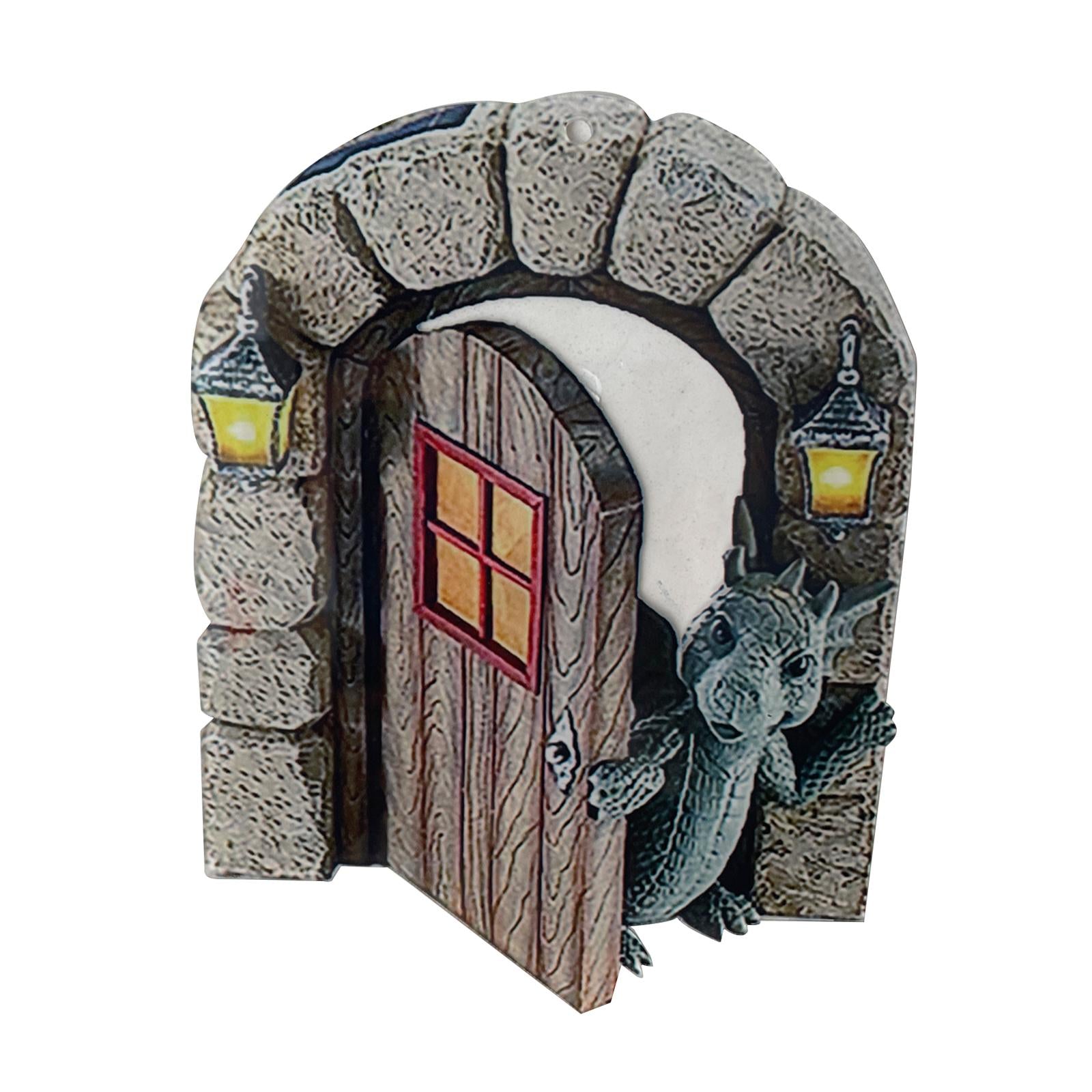 Dinosaur Out The Door Garden Decoration Whimsical Hang Everywhere Novelty