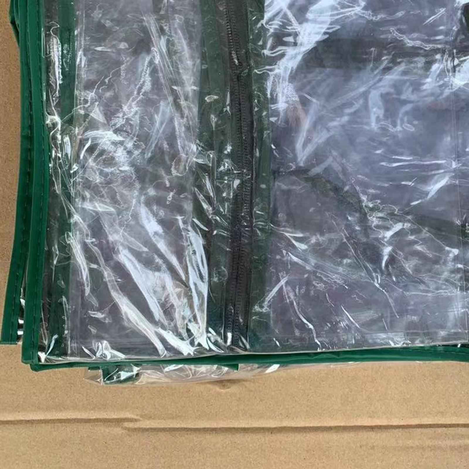 PVC 4 Tier Plant Cover for Mini Greenhouse Warmhouse Flowerpot Waterproof
