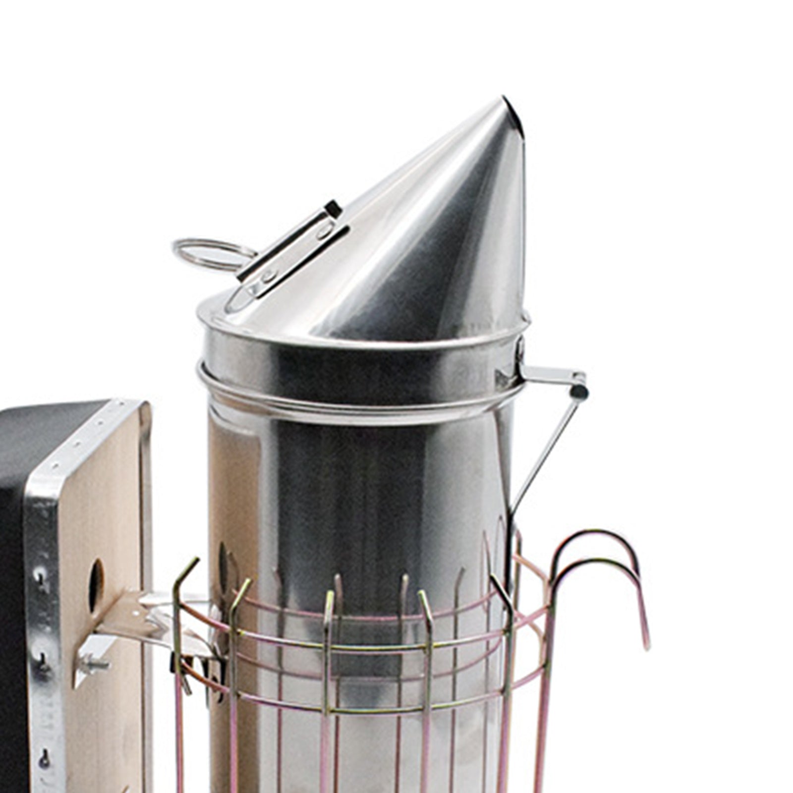 Bee Hive Smoker Fogging Machine with Heat Shield Guard Style B 32cm Height