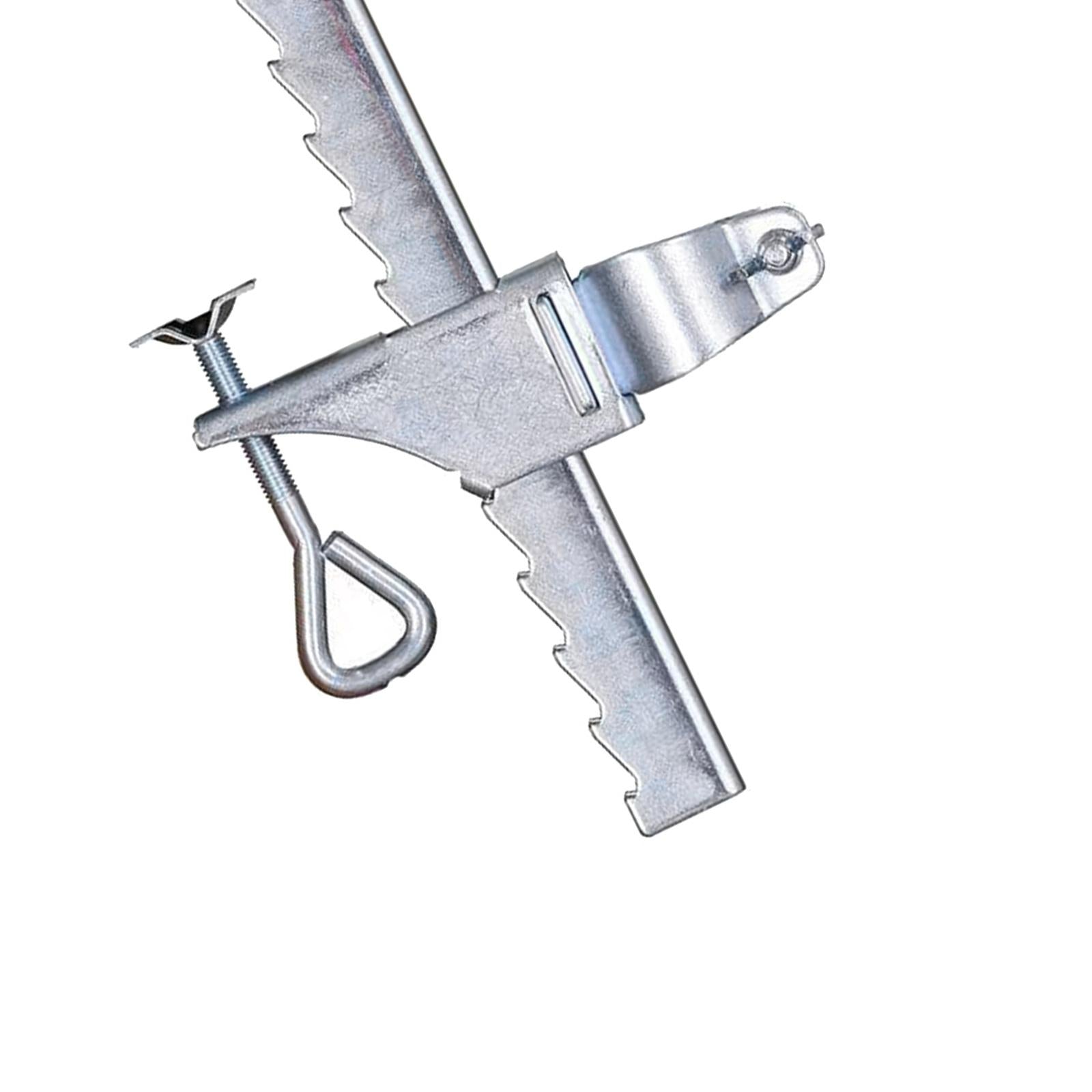 Beach Patio Umbrella Clamp Bench Buddy Parasol Stand Metal Bracket Holder