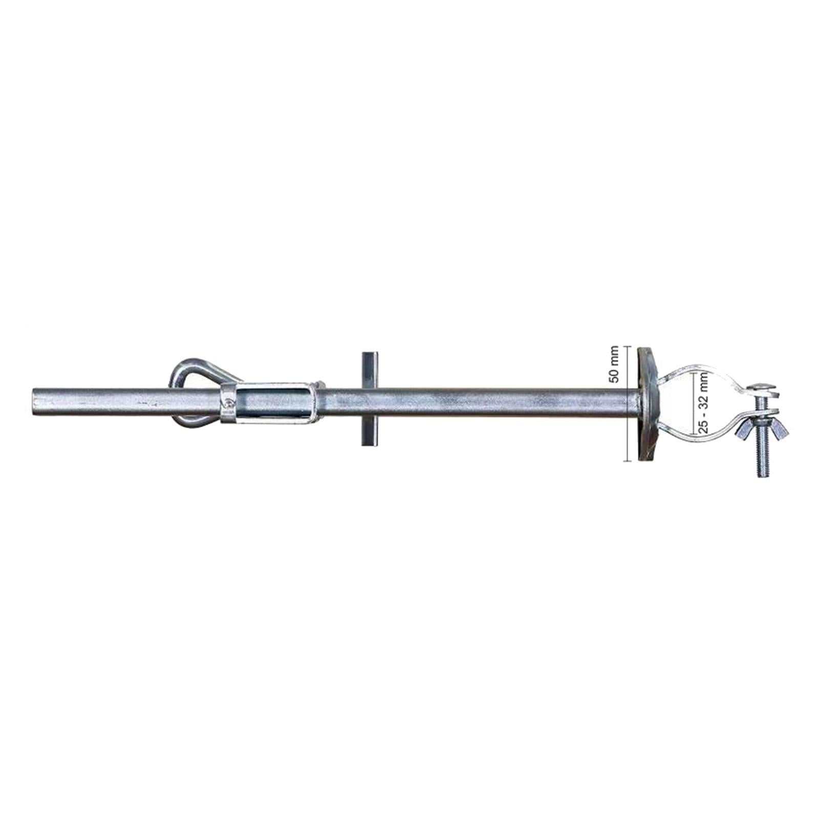 Beach Patio Umbrella Clamp Bench Buddy Parasol Stand Metal Bracket Holder