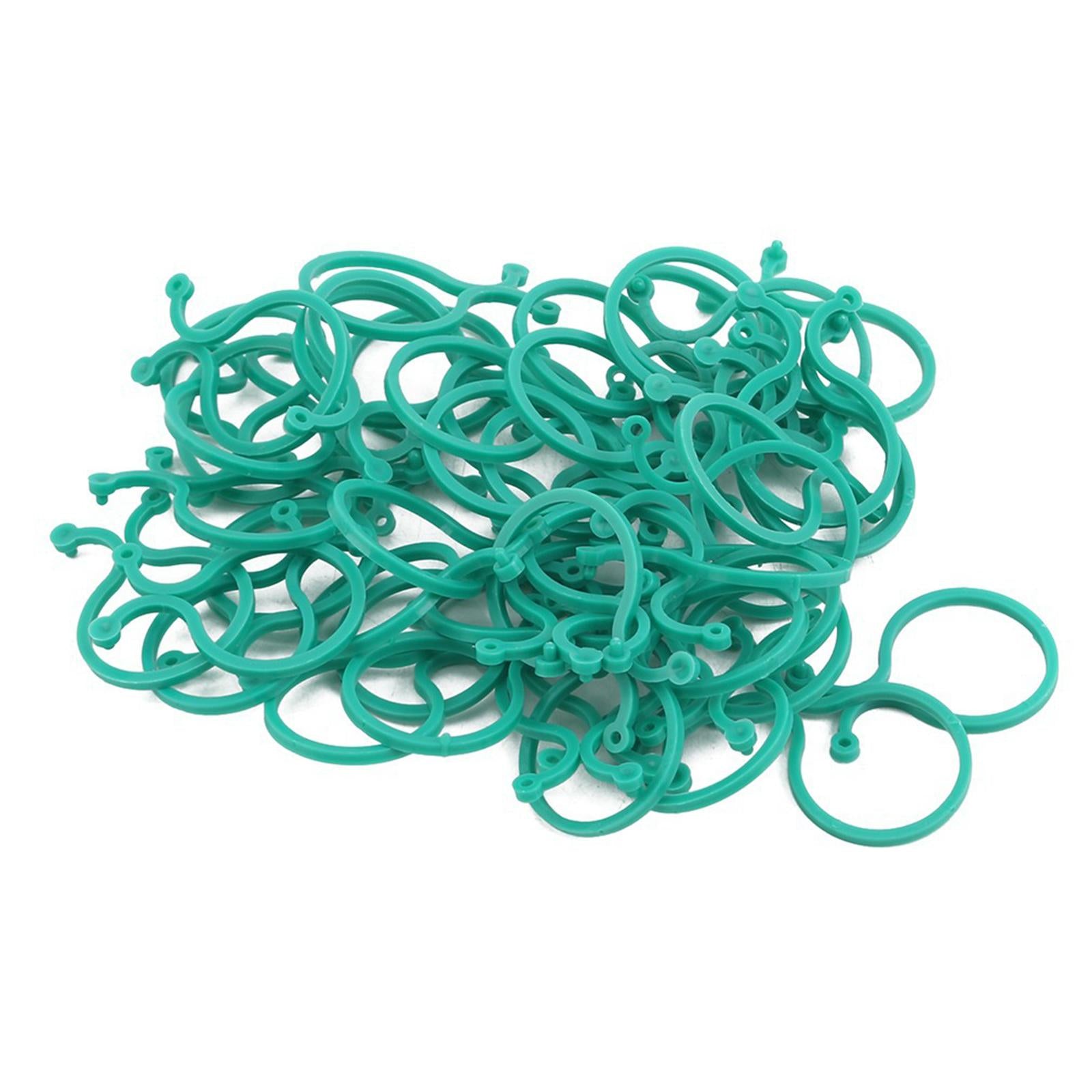 6x100 Pcs Plant Clips Trellis Connecting for Supporting Straightening Trellis
