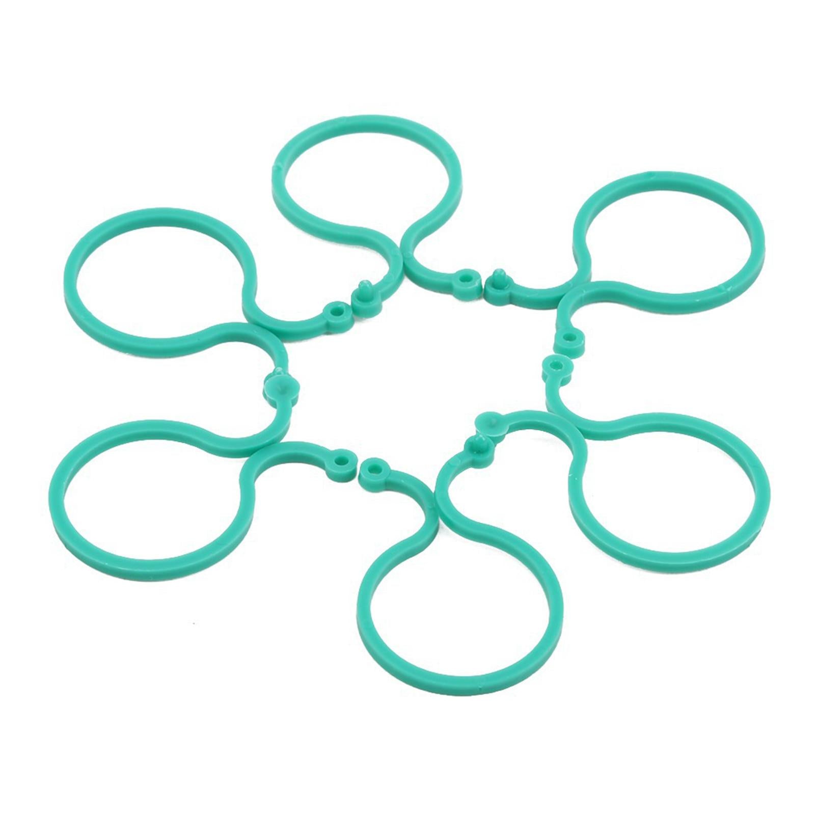 5x100 Pcs Plant Clips Trellis Connecting for Supporting Straightening Trellis
