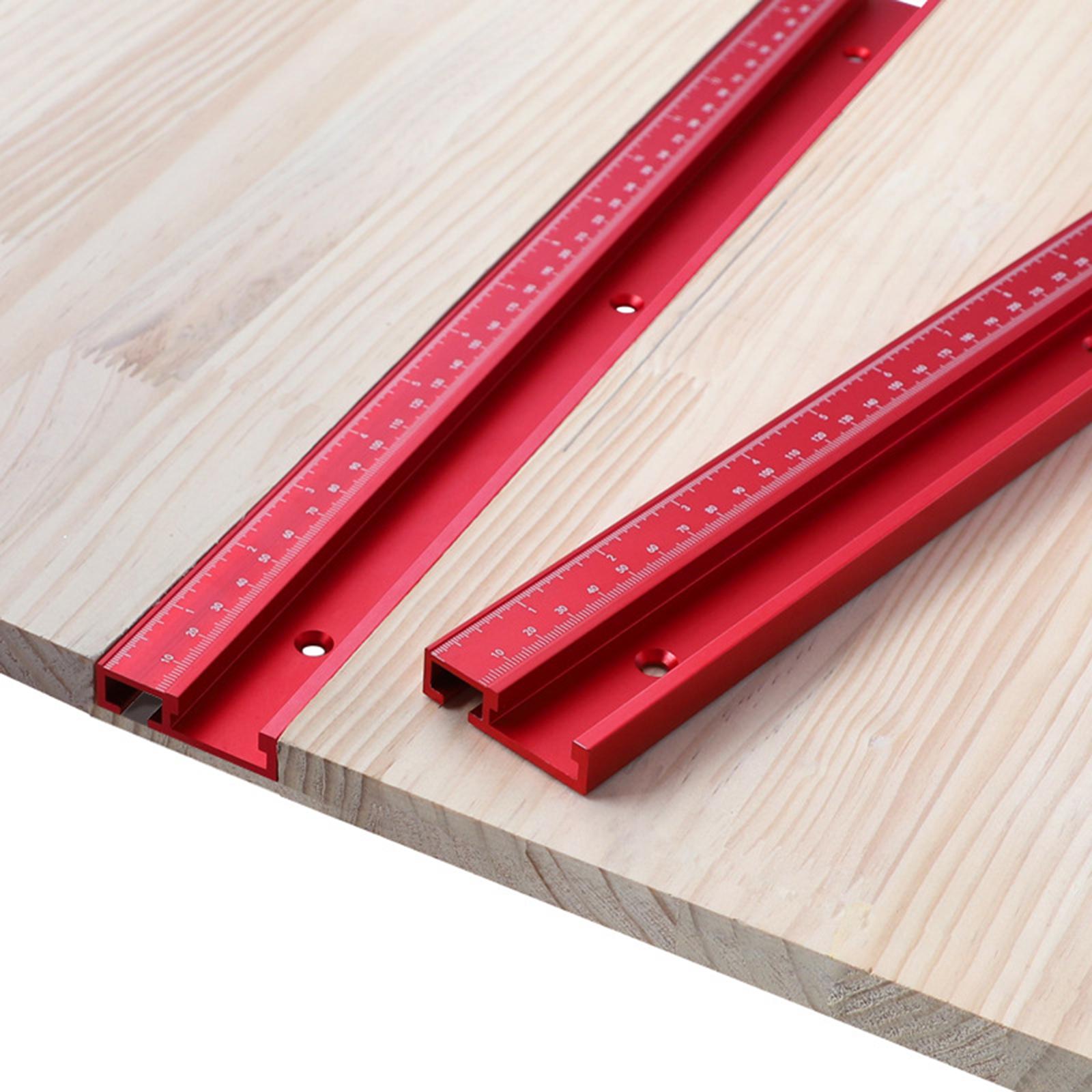Aluminum Alloy T-Slot Miter Tools for Wood-Working Router Table Saw Rail 600mm