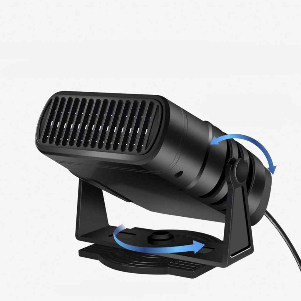 Portable Car Heater Quickly Defrost Fast Heating Electric Heater Defogging 120W