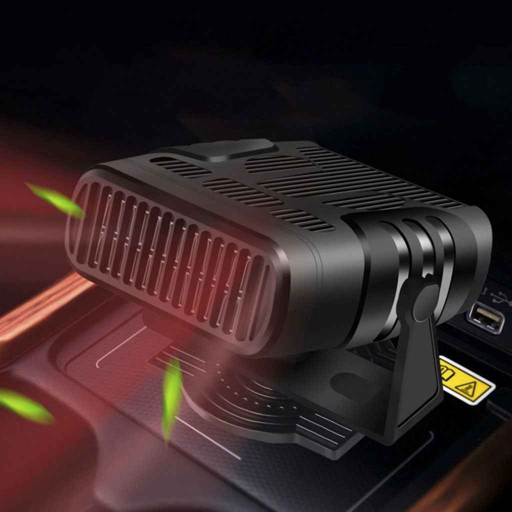 Portable Car Heater Quickly Defrost Fast Heating Electric Heater Defogging 120W