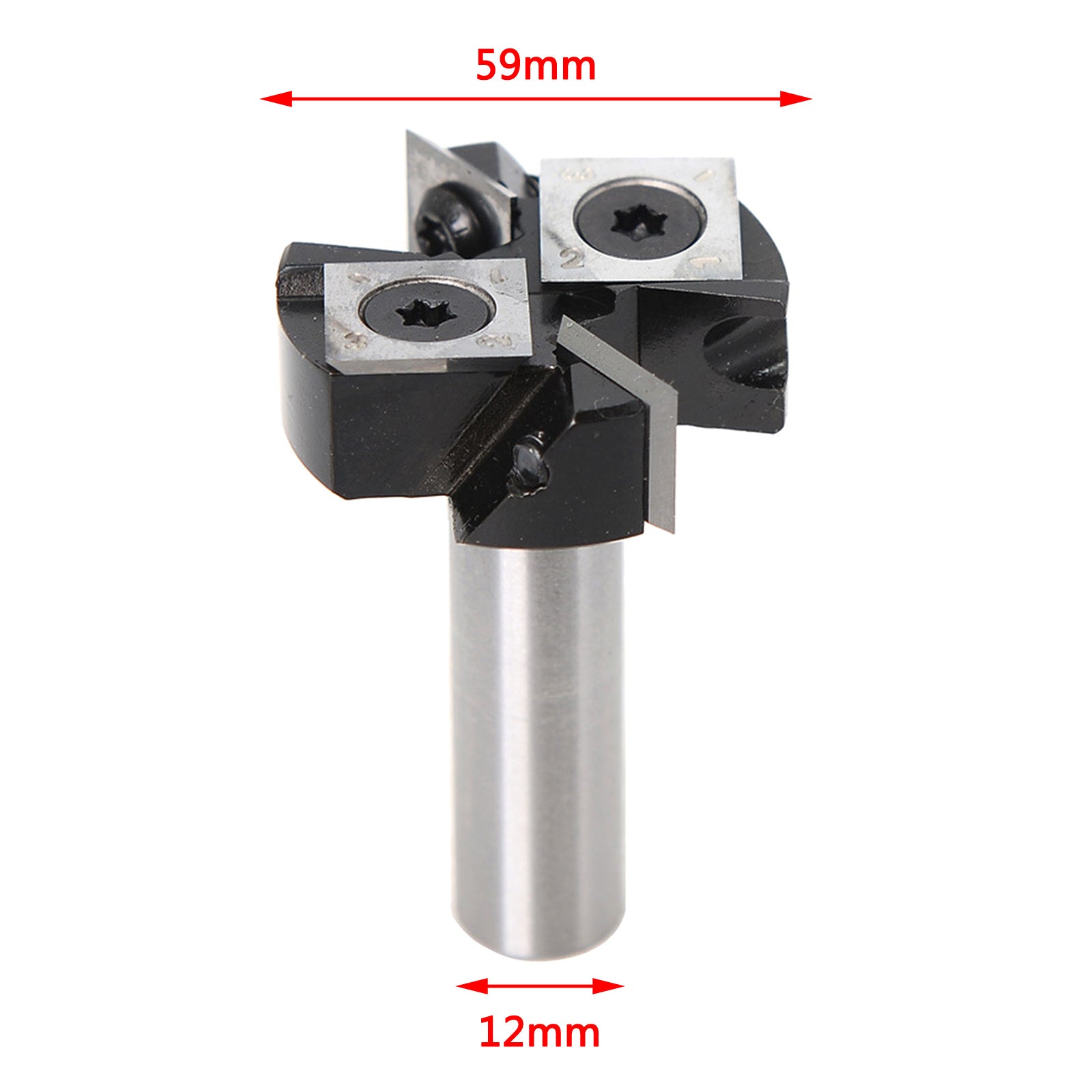 Corner Round Over Router Bit with Bearing Milling Cutter for Woodworking 12mm shank