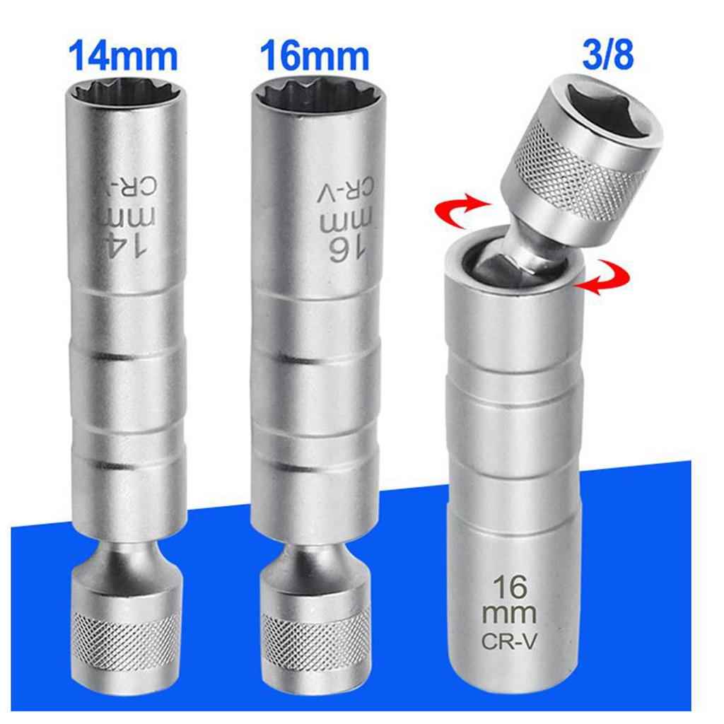 Laser Tools Drive Spark Plug Wobble Socket 14mm