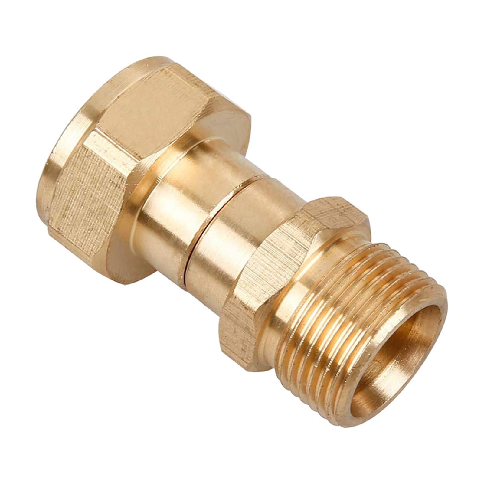 Brass M22 Thread Quick Connect Assembly Cleaning for Garden Car Washer Floor
