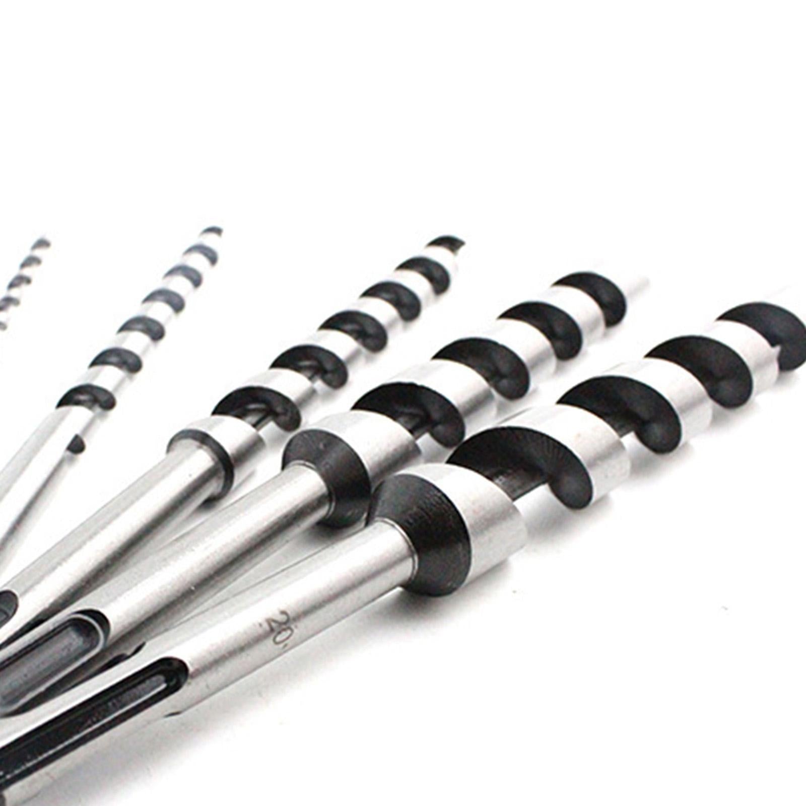 Auger Point Drill Bits Set Wood Boring Extra Long 5pc