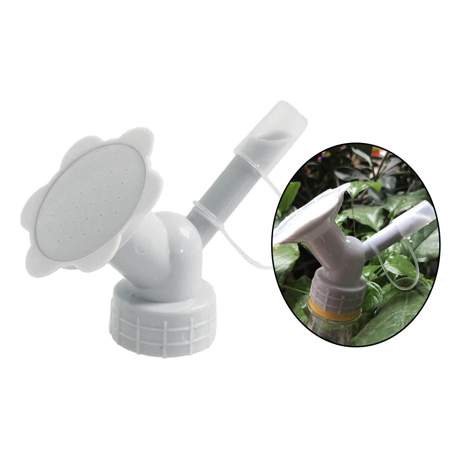 4xGarden Watering Can Sprinkler Head for Flower Plant Irrigation Garden Plant Gray