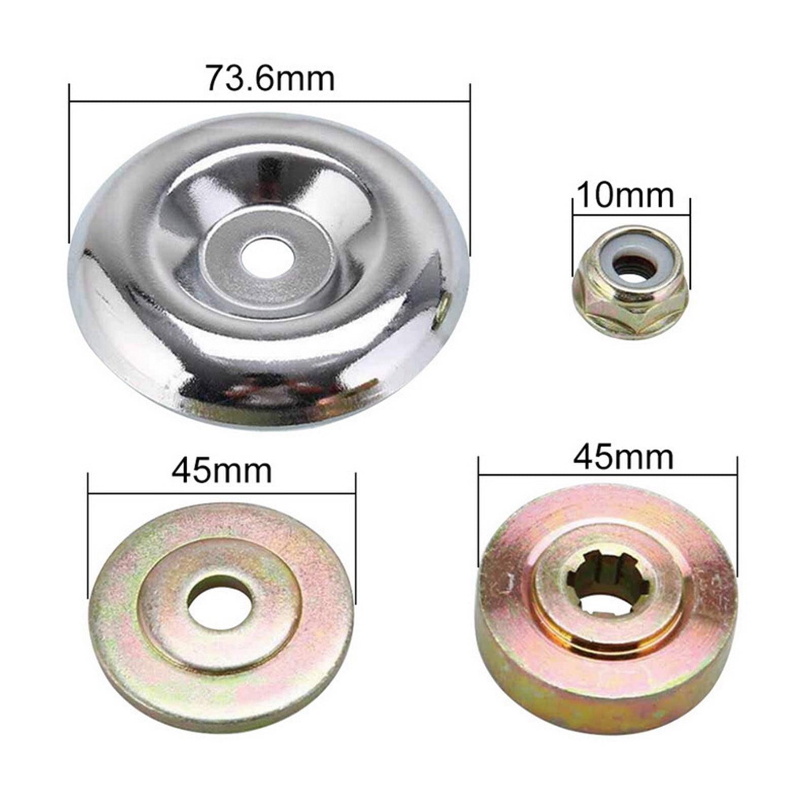 3xTrimmer Brush Cutter Part For Stihl Lawnmower Blade Adapter Kit 3Pcs
