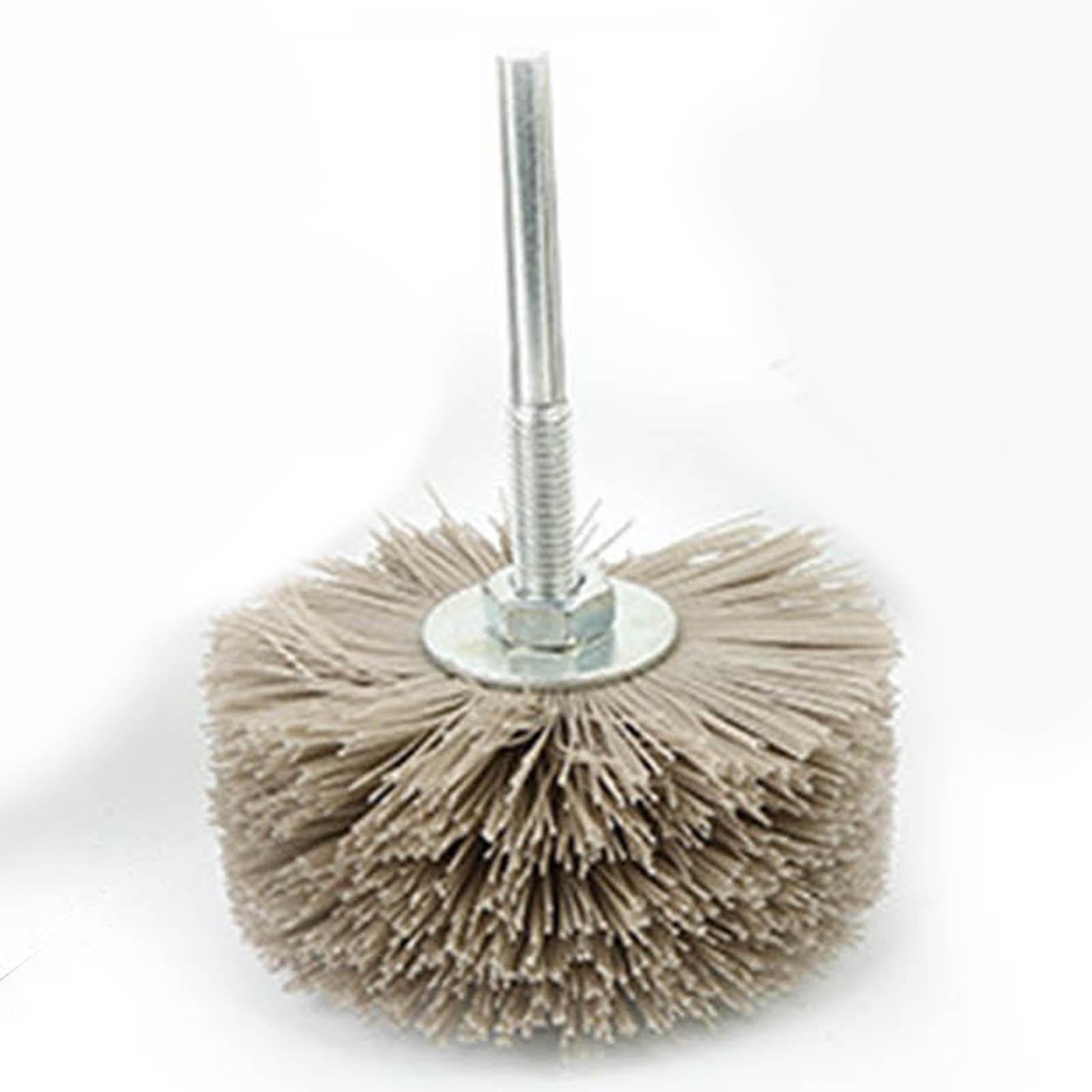 3xGrinding Nylon Wheel Brush Wire Brush Wheel Cup Brush for Polishing 80 Grit