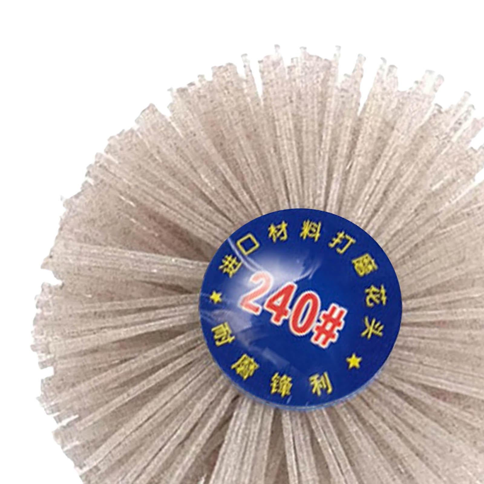 4xGrinding Nylon Wheel Brush Wire Brush Wheel Cup Brush for Polishing 240 Grit