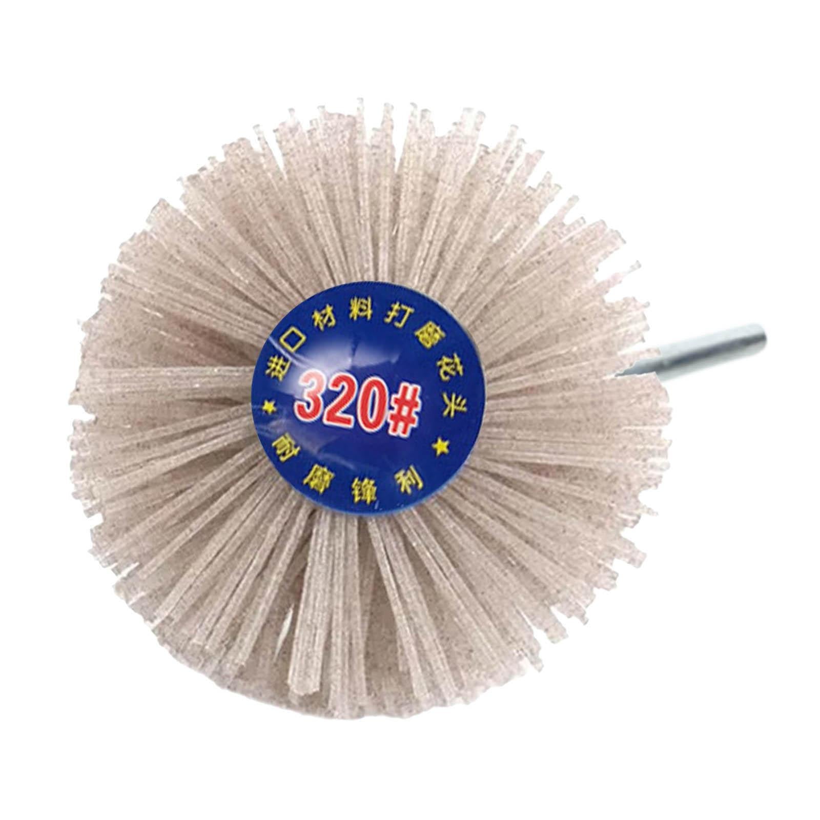4xGrinding Nylon Wheel Brush Wire Brush Wheel Cup Brush for Polishing 320 Grit