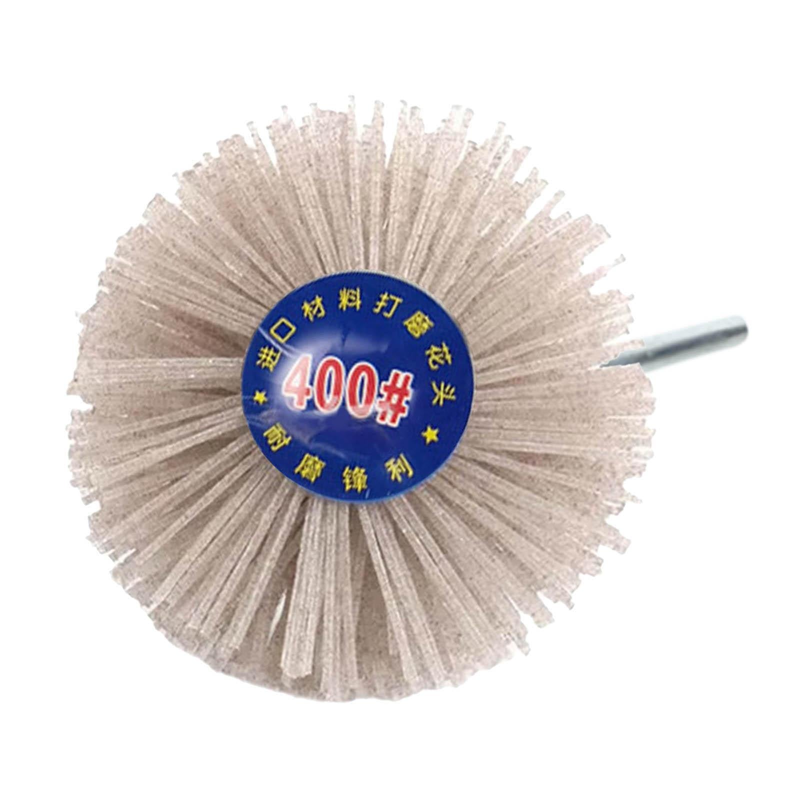 4xGrinding Nylon Wheel Brush Wire Brush Wheel Cup Brush for Polishing 400 Grit