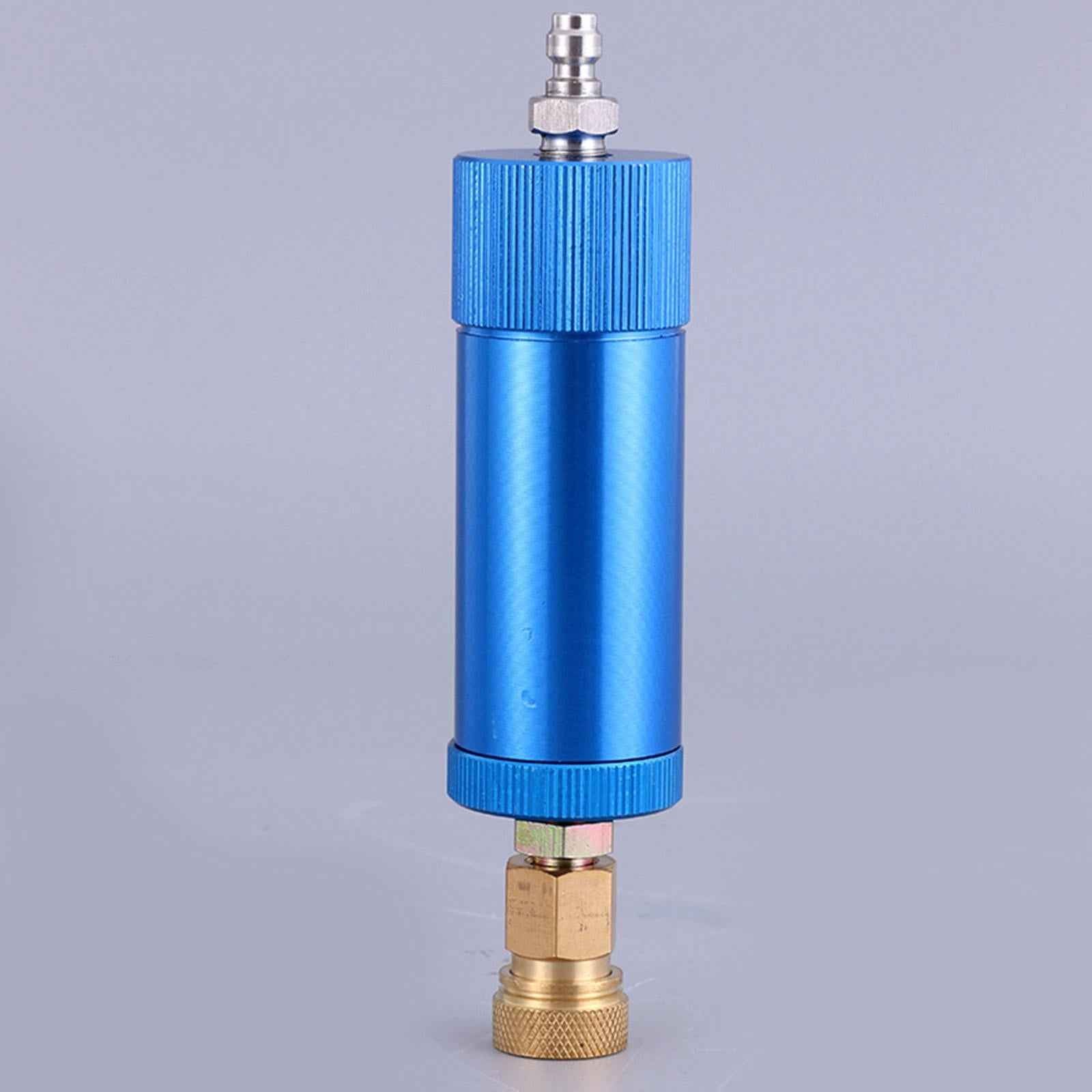 Oil Water Separator Quick Connect High Pressure for Air Compressor Pump Pcp Blue