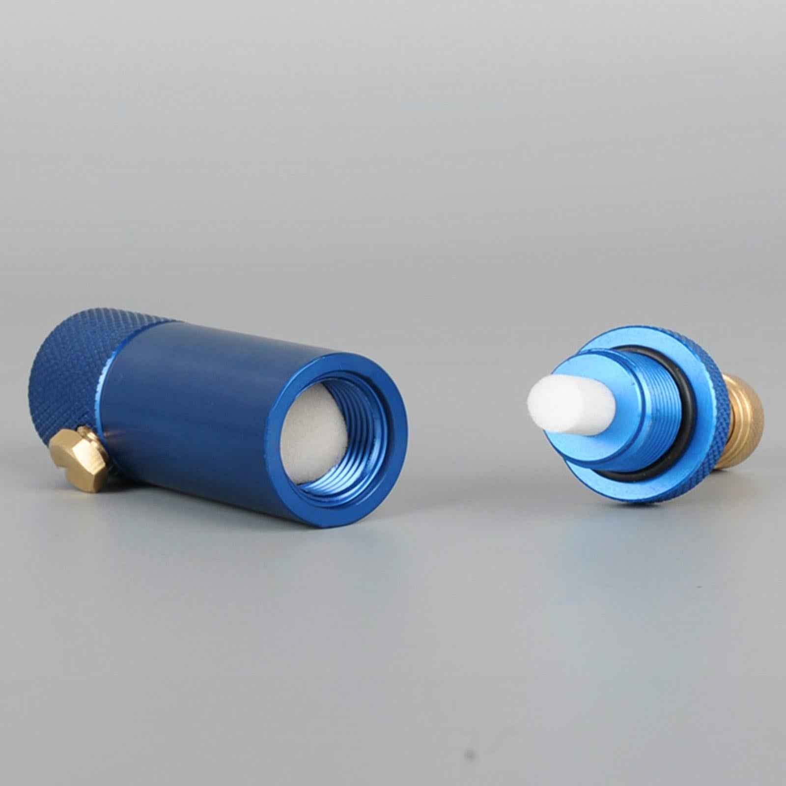 Oil Water Separator Quick Connect High Pressure for Air Compressor Pump Pcp Blue