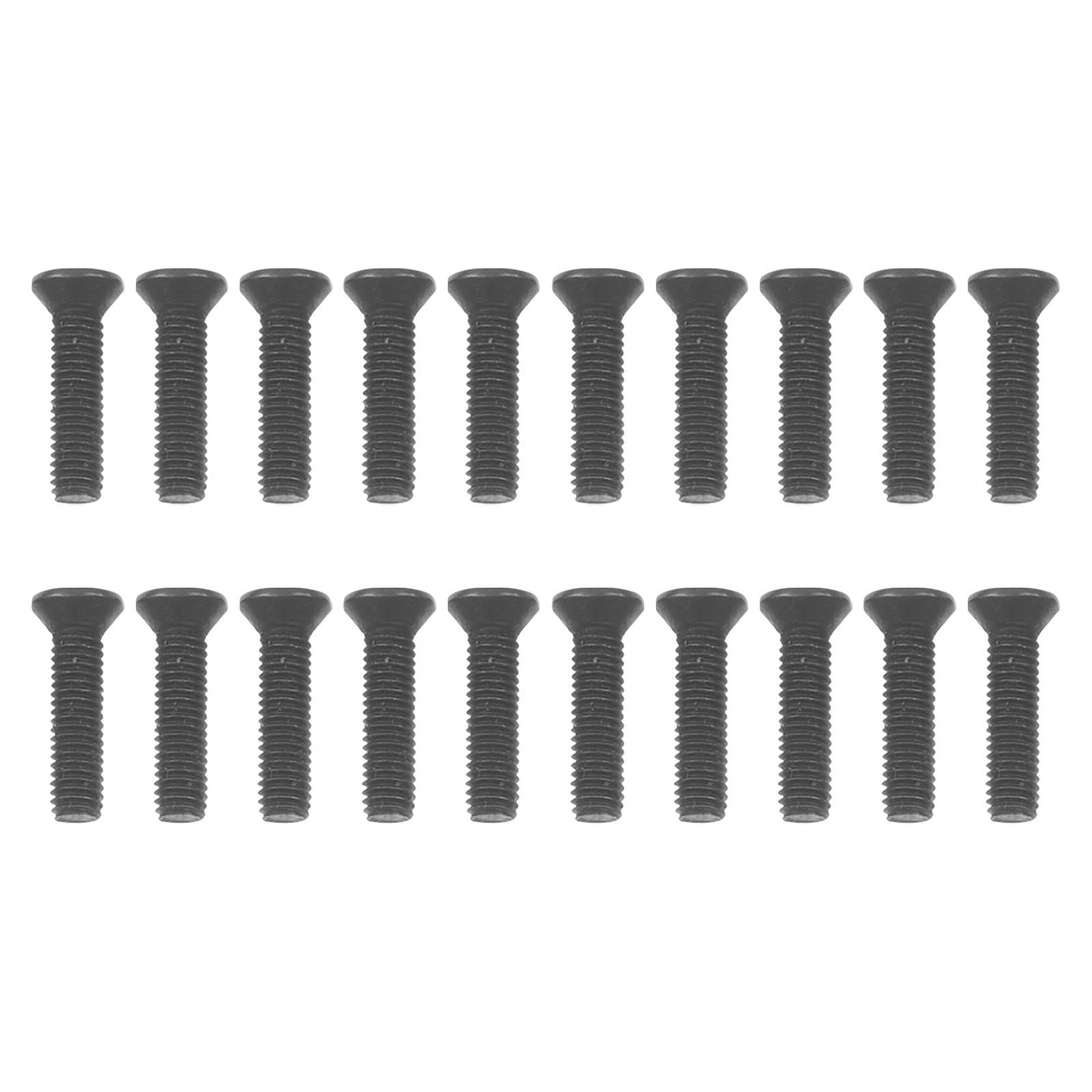 2x20x Portable Fixing Screw Left Hand Thread for Drill Chuck Shank Adapter M6x22mm