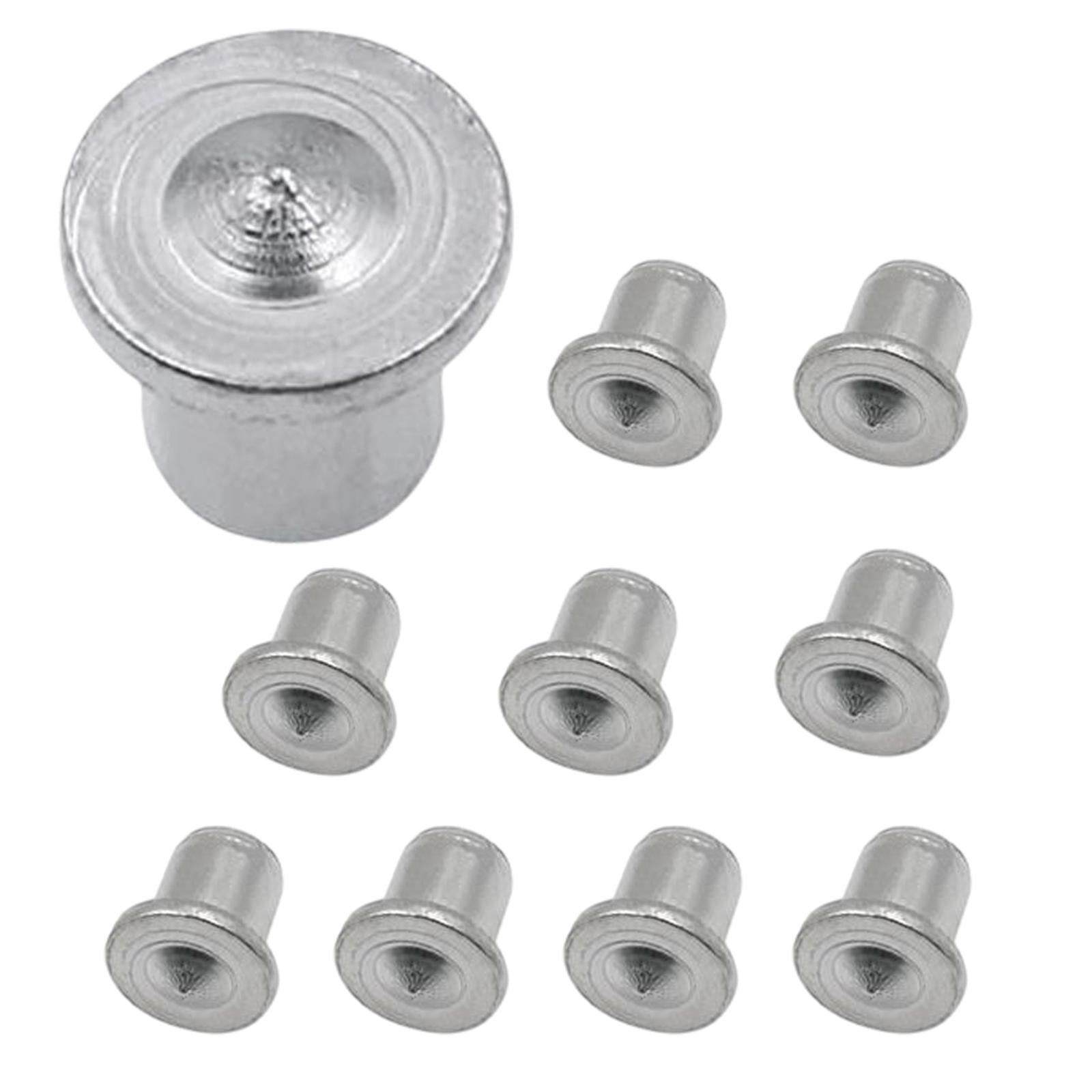 3x10Pcs Portable Center Dowel Pins Dowel Drill Points Pin for Woodworking 8mm