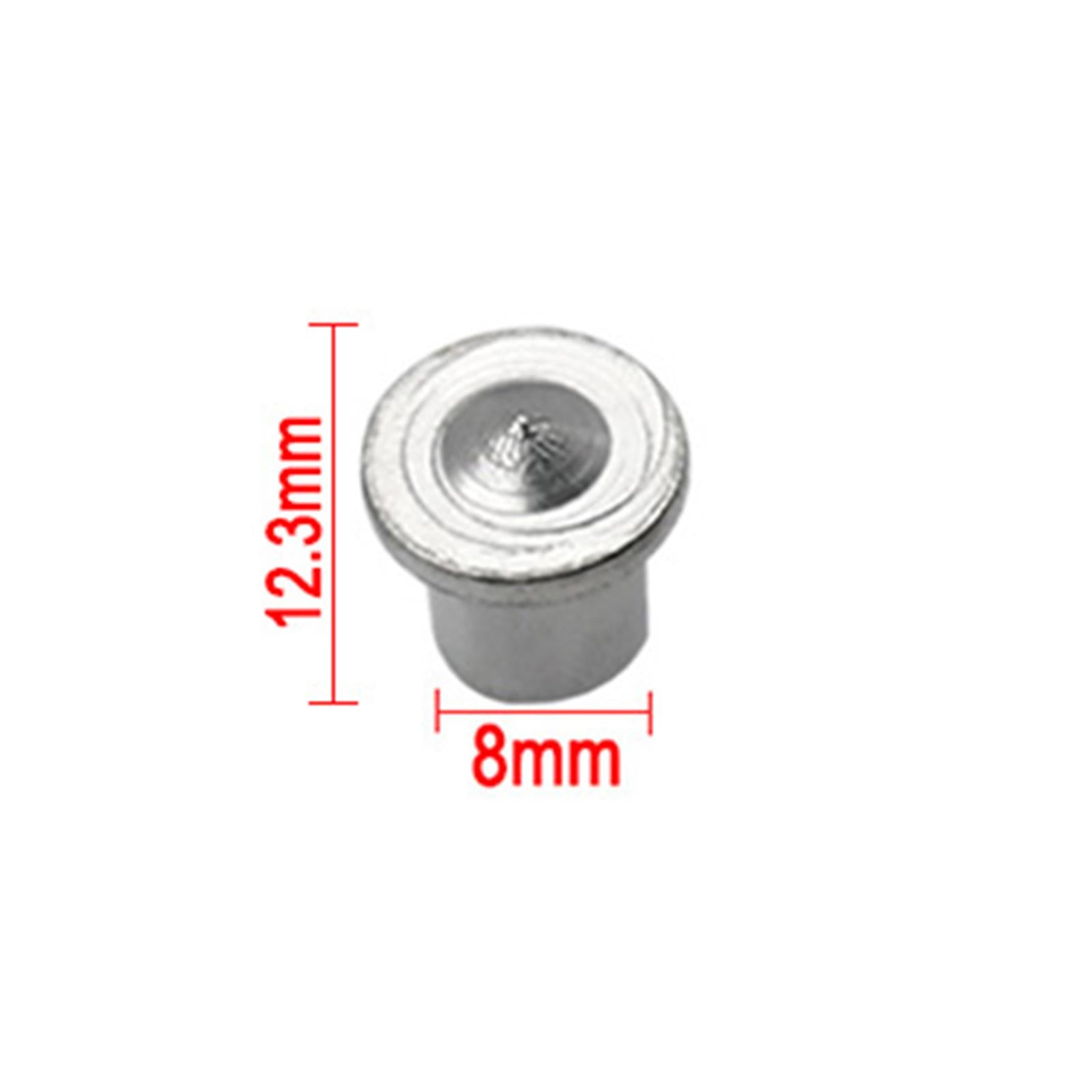 3x10Pcs Portable Center Dowel Pins Dowel Drill Points Pin for Woodworking 8mm