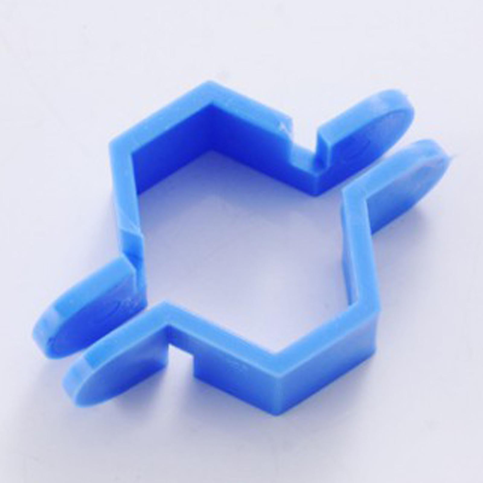 2xPortable Hose Hexagon Nut Wrench Spanner Water Heaters Adjustable for Repair Tool Blue