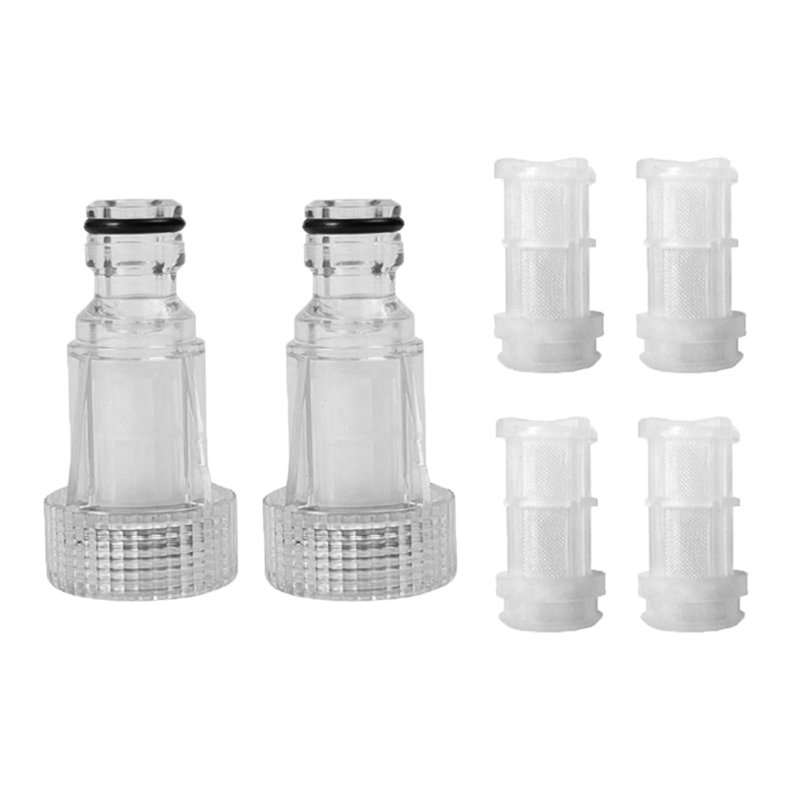 2x6Pcs Water Connector Filter Car Washer Adapter for K2 K3 K4 K5 K6 K7 Series