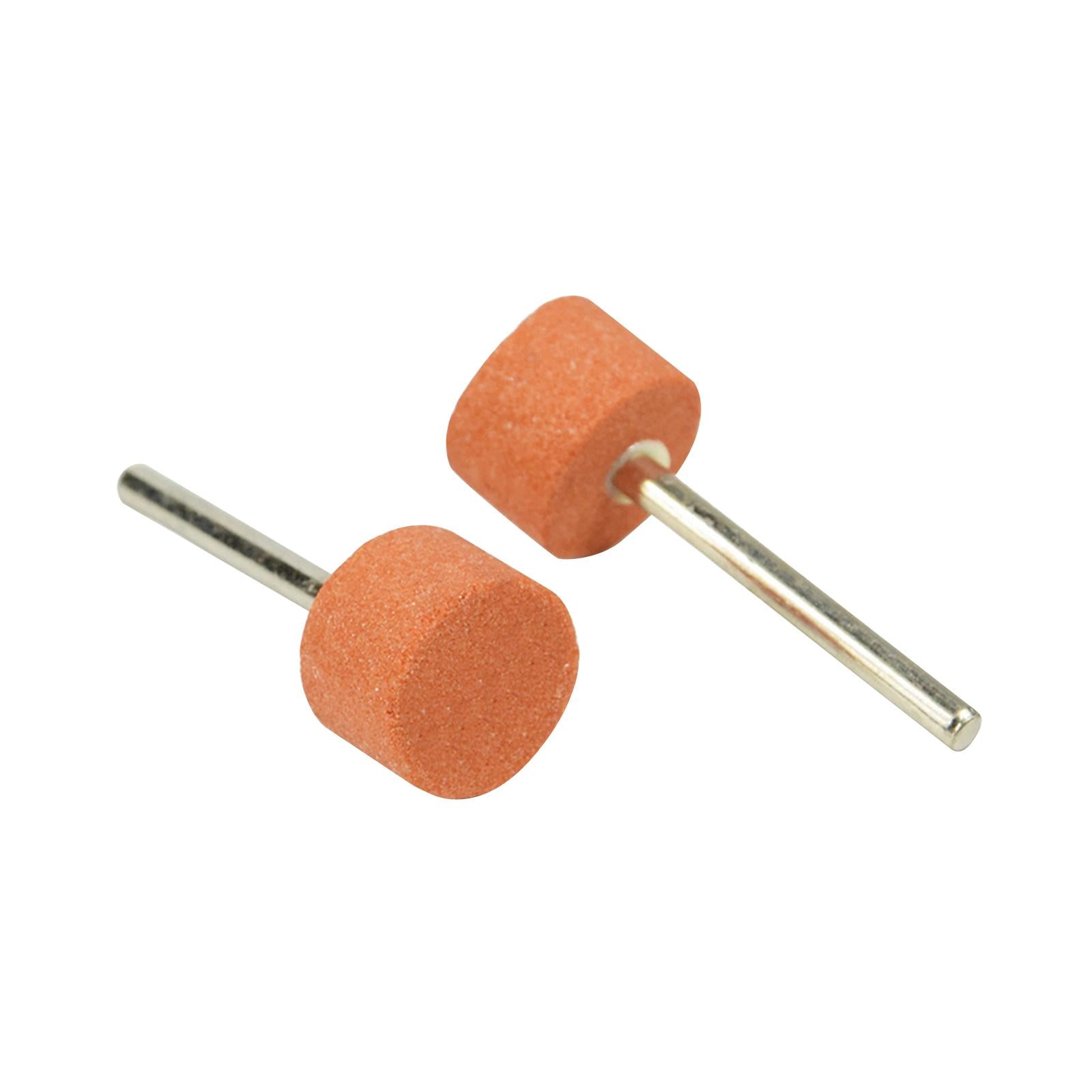 2xSet of 11Pcs Abrasive Mounted Stone Heads Set Accessories ,1/8 inch Shank