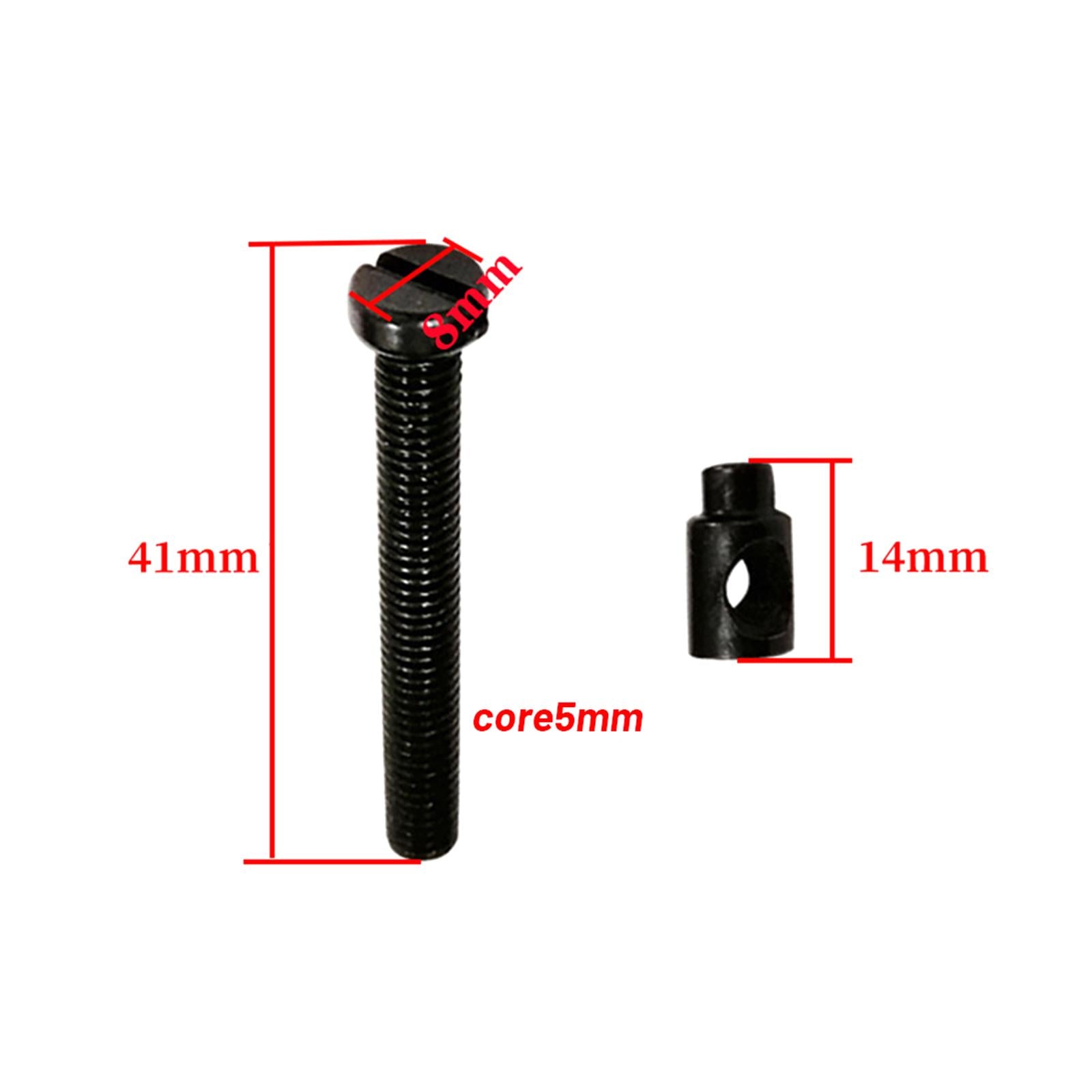 4xChain Tensioner Adjustment Screw for 405 5016 Chain Saws Easy to Install