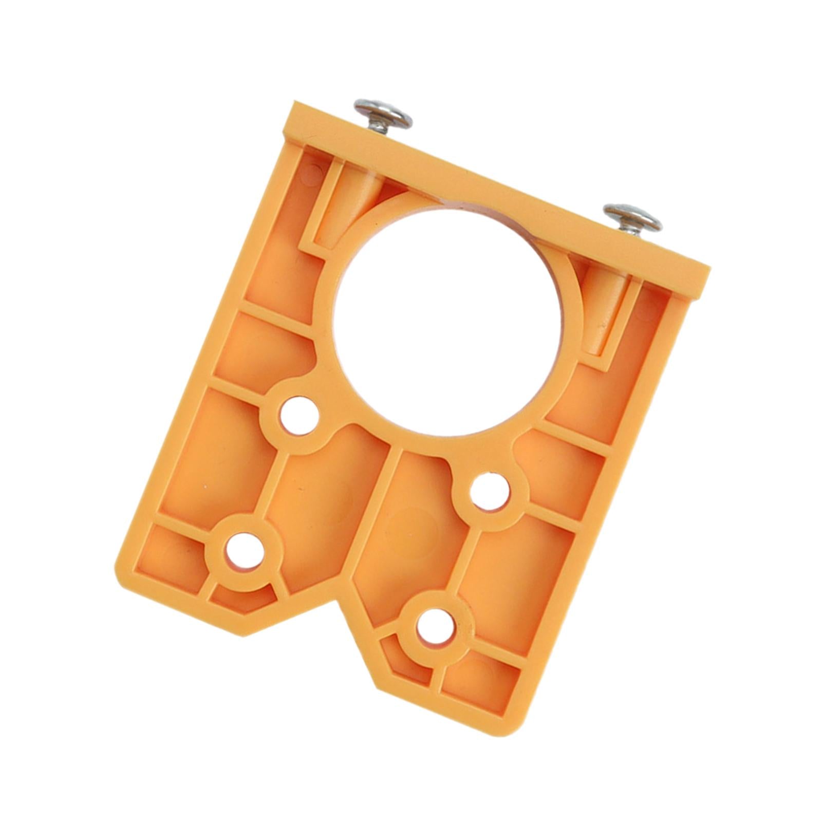 3xHinge Boring Jig Wood Furniture Hole Jig Guide for Carpenter Woodworking Yellow