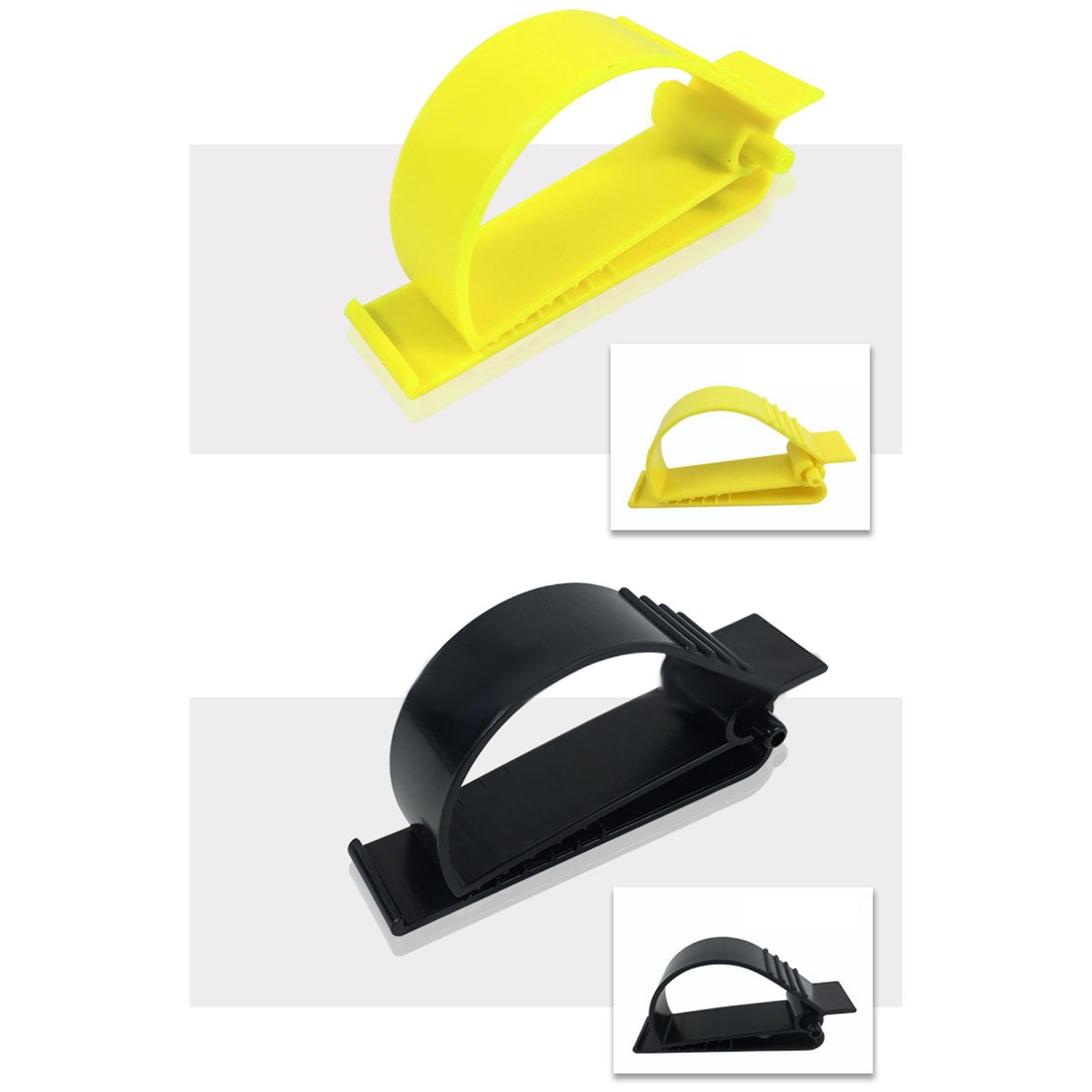 3xMultifunctional Belt Clamp Premium Labor Protection for Helmet Keychain Red
