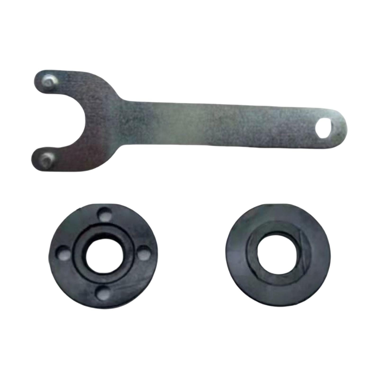 5xAngle Grinder Flange Nuts Tool Set Wrench Inner Outer Flange Nut Accessories