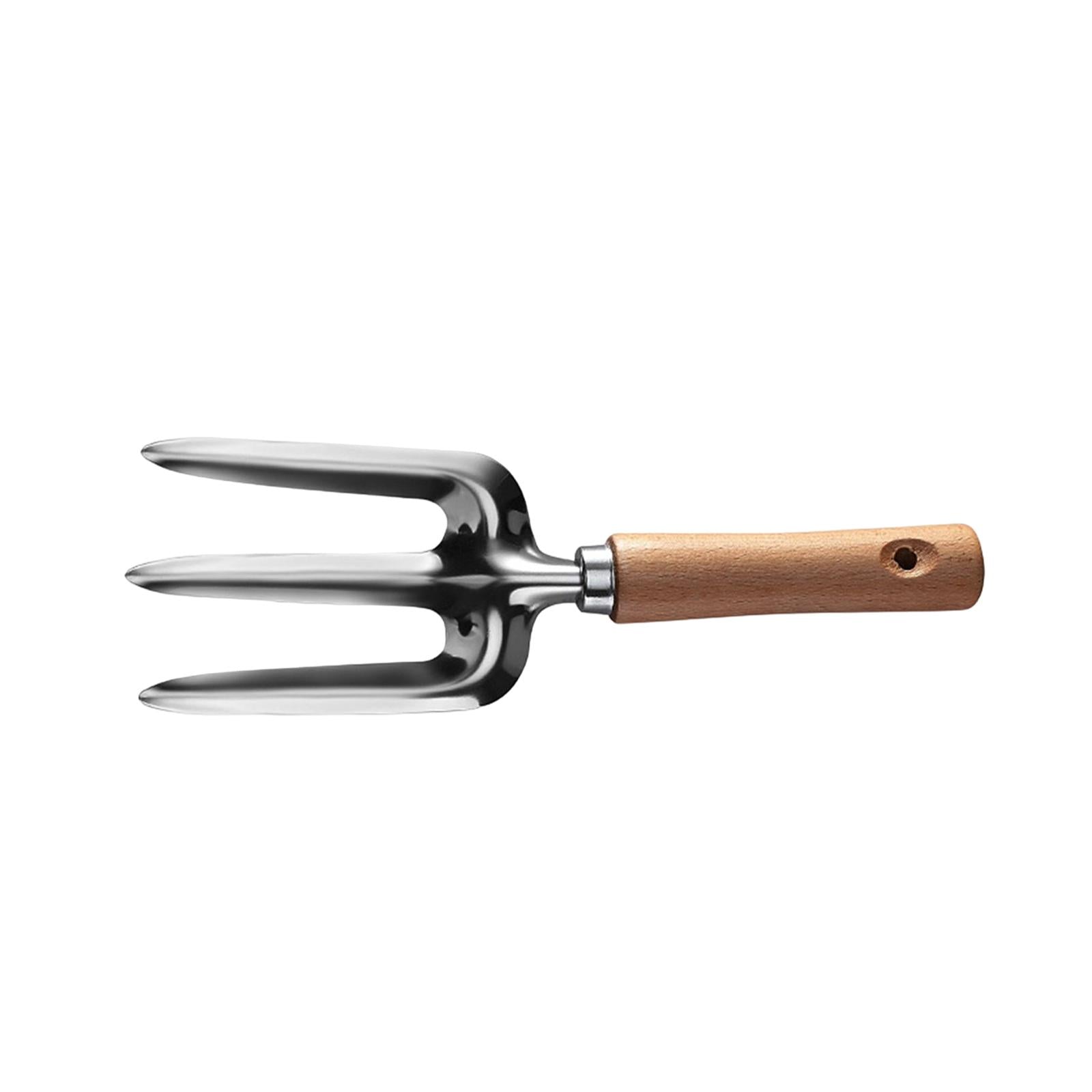 3xMultifunctional Gardening Tool Manual Hand Weeding Removal for Courtyard Spade