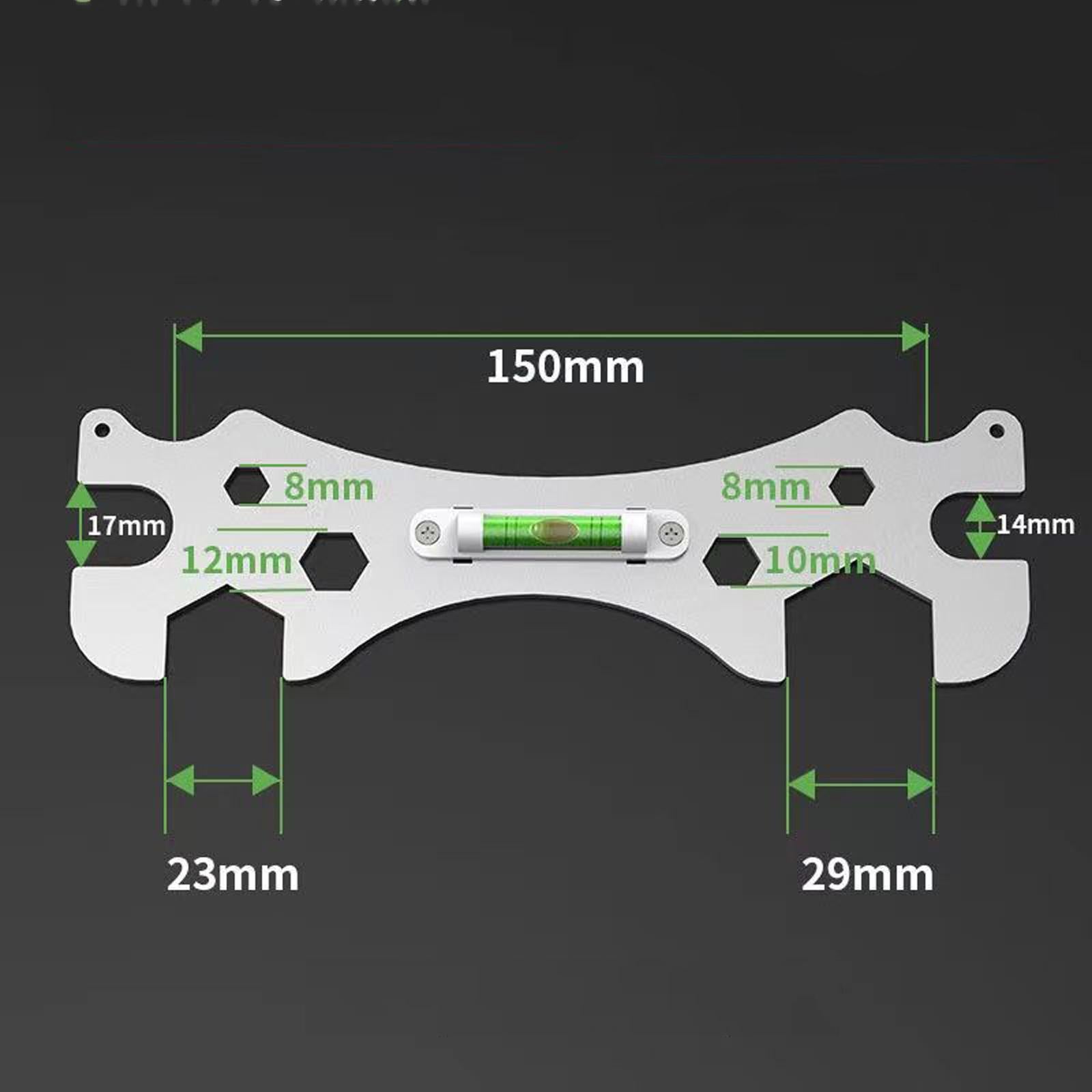 4xHome Wrench Tools with Level Shower Faucet Durable for Bathroom Kitchen