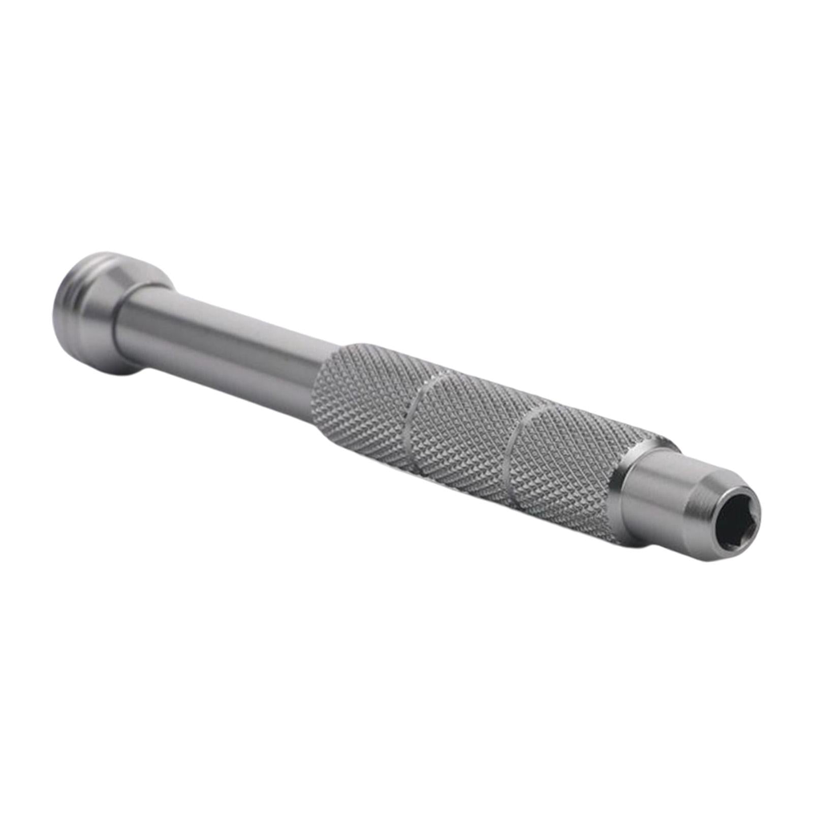 3xHex Screwdriver Shaft Handle for 4mm Screwdriver Bit Magnetic Aluminum