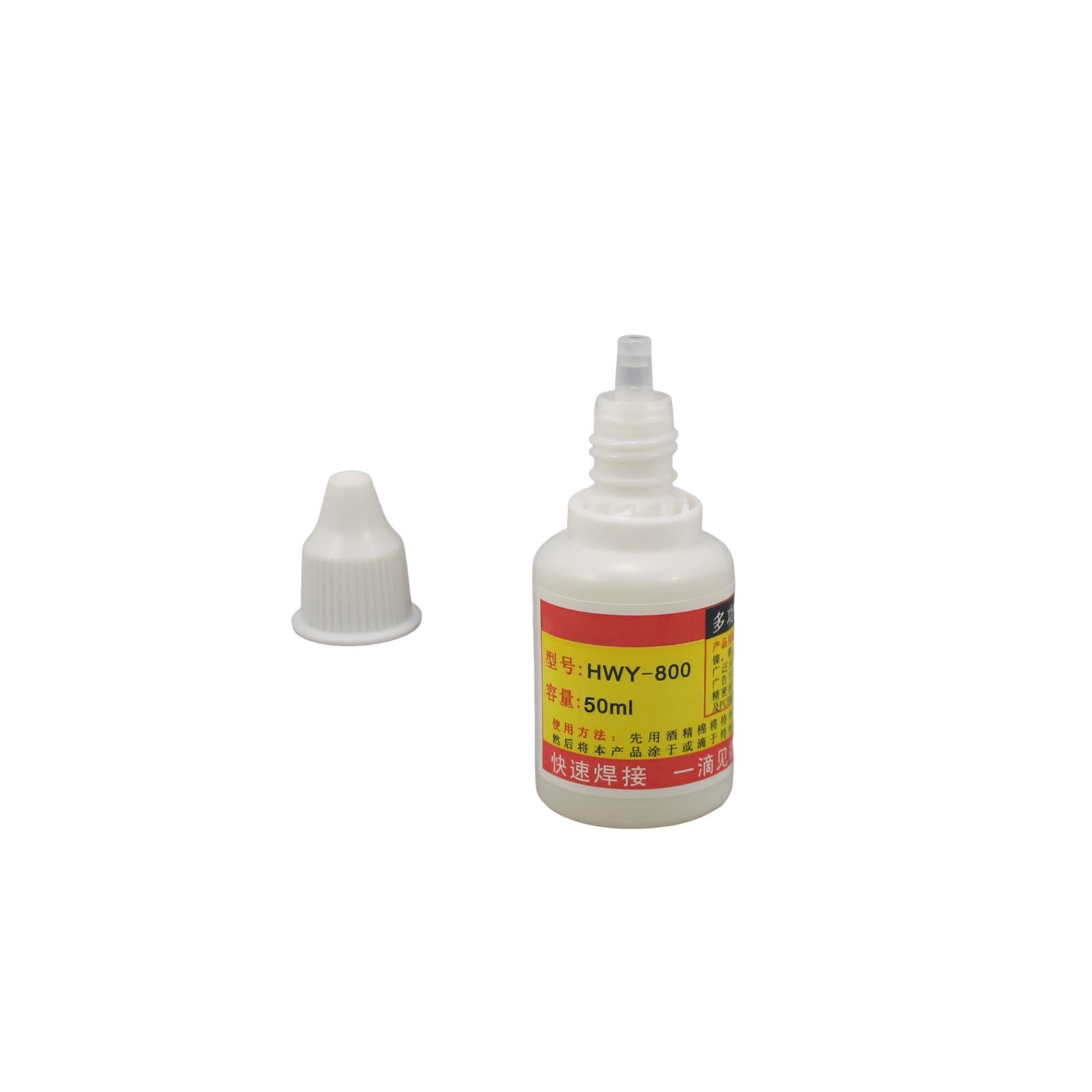 4xSoldering Flux Welding Aid Quick Welding for Stainless Steel Metal Toy Model 50ml