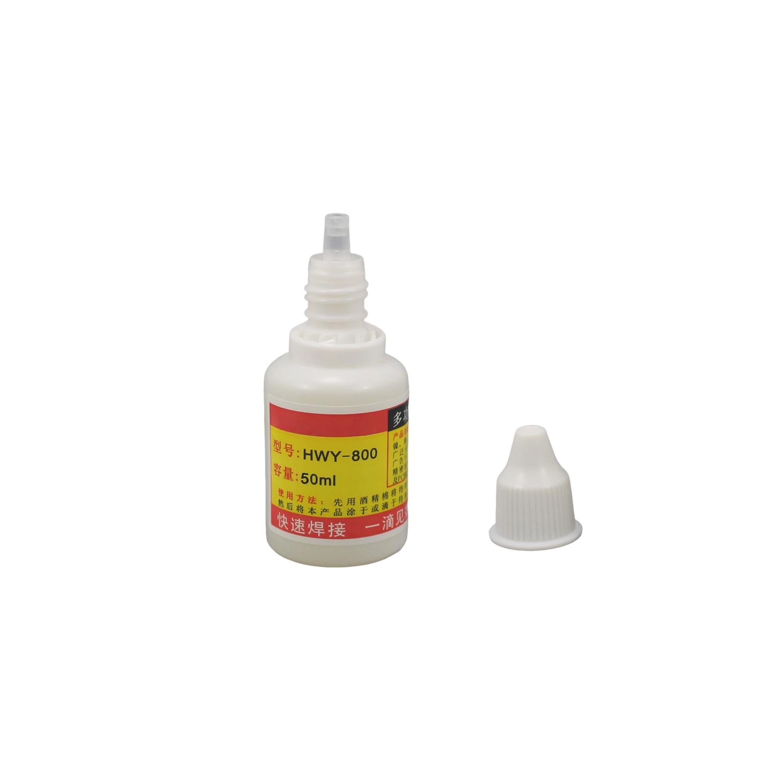 3xSoldering Flux Welding Aid Quick Welding for Stainless Steel Metal Toy Model 50ml