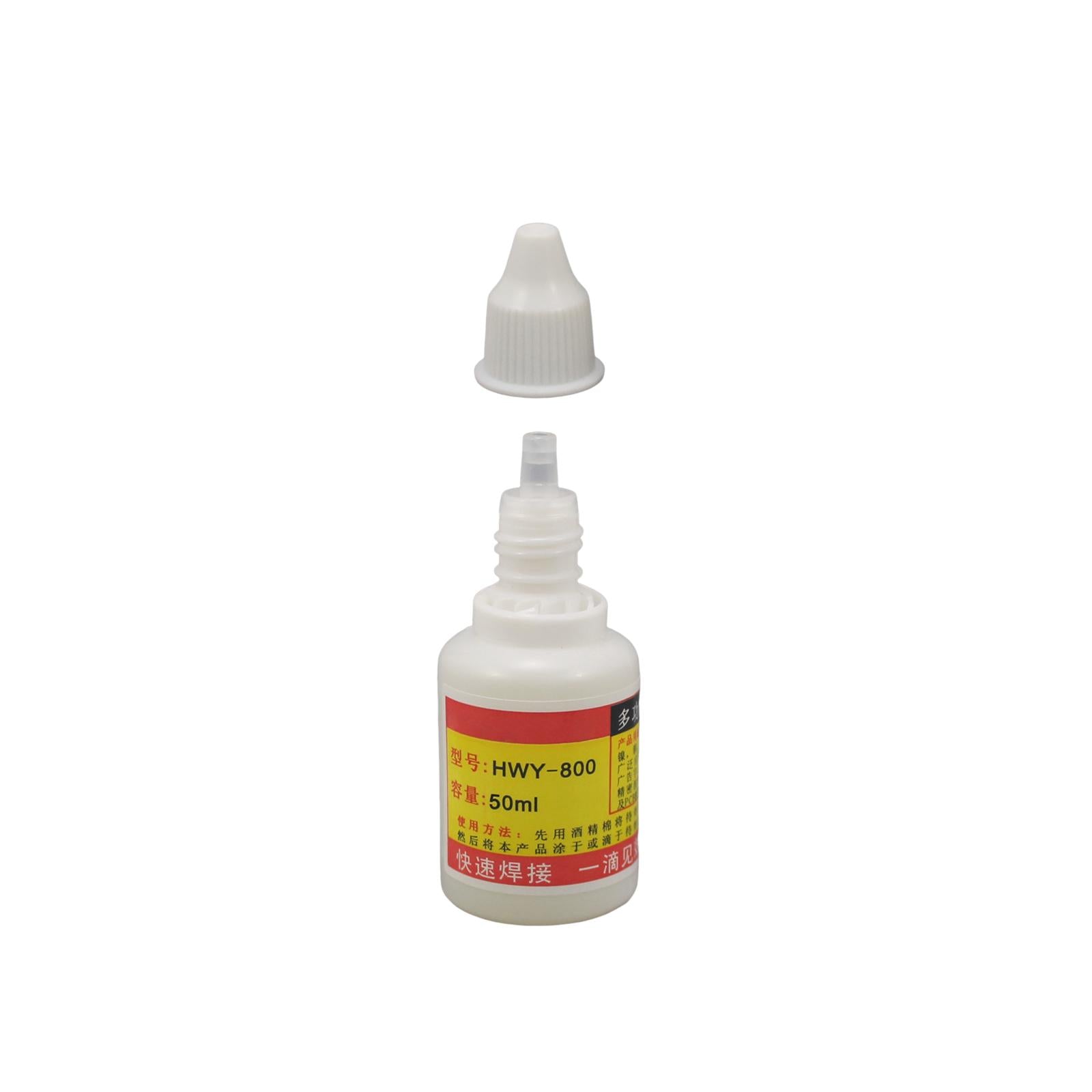 4xSoldering Flux Welding Aid Quick Welding for Stainless Steel Metal Toy Model 50ml