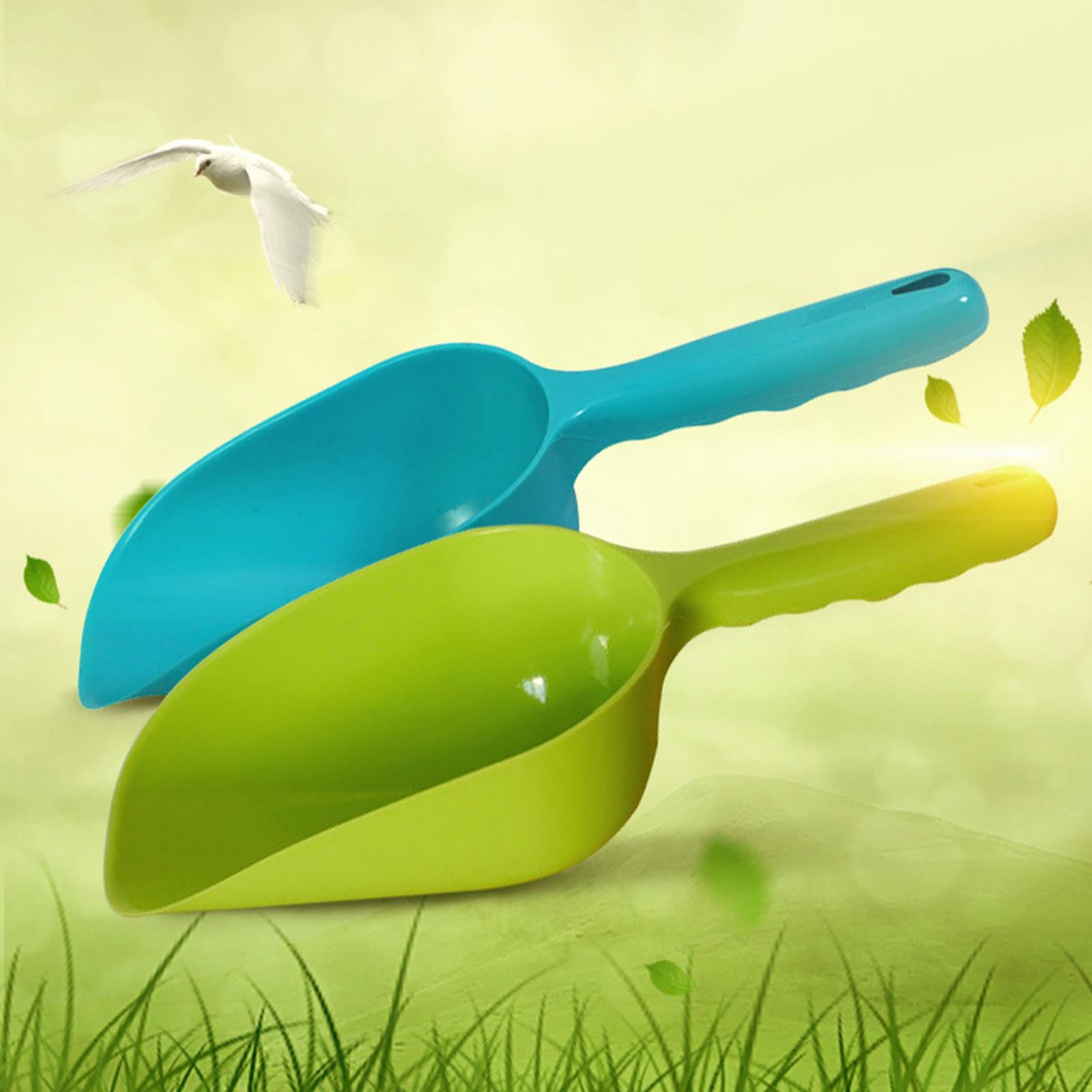 4xMultipurpose Mini Gardening Tool Digging Garden Soil Shovel Green