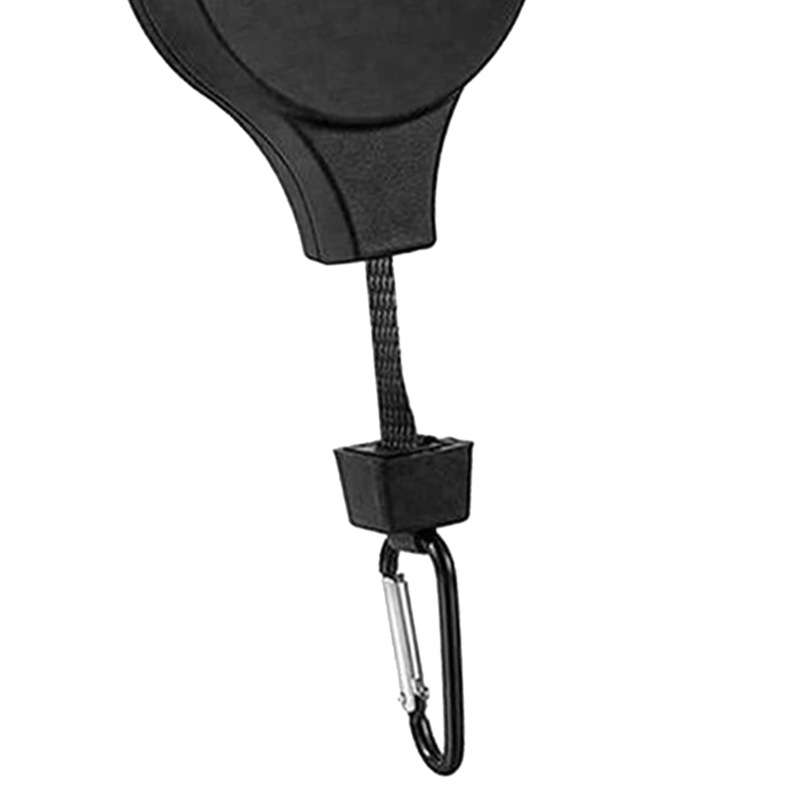 4xPlant Pulley Hanger Hanging Retractable Plant Hanger for Garage garden black