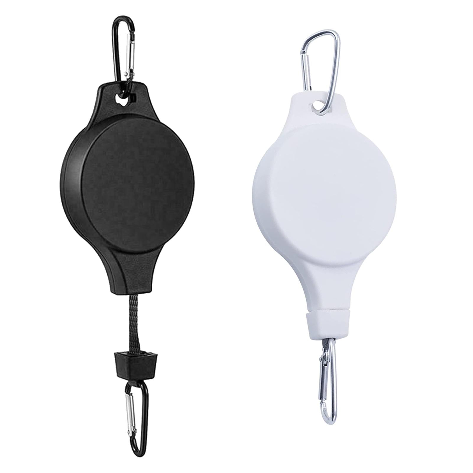 4xPlant Pulley Hanger Hanging Retractable Plant Hanger for Garage garden black