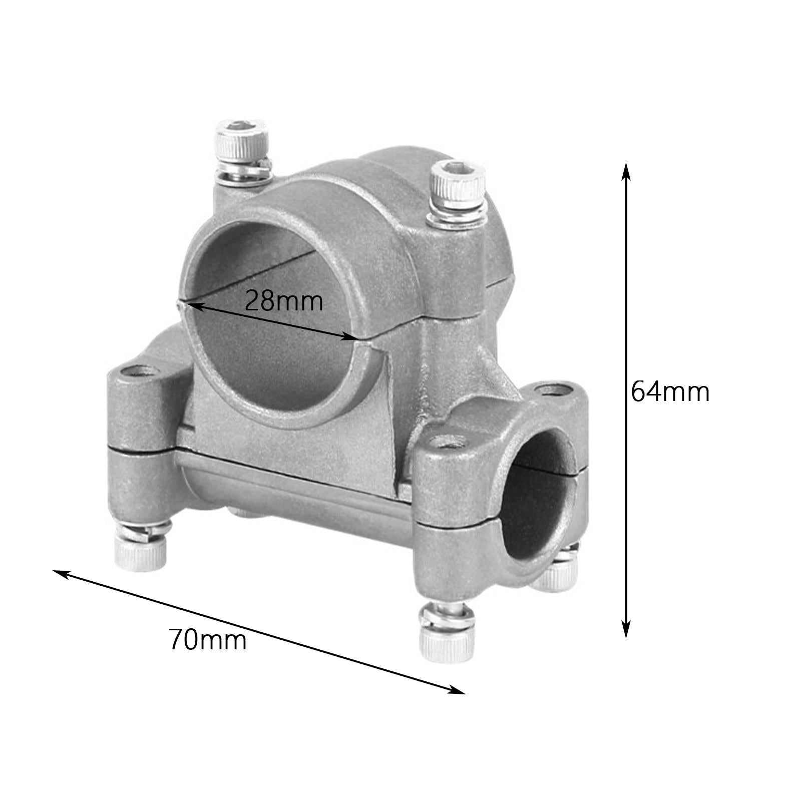 4xGrass Trimmer Handle Bracket Clamp for Weeding Cutter Brush Cutter Accessory 28mm