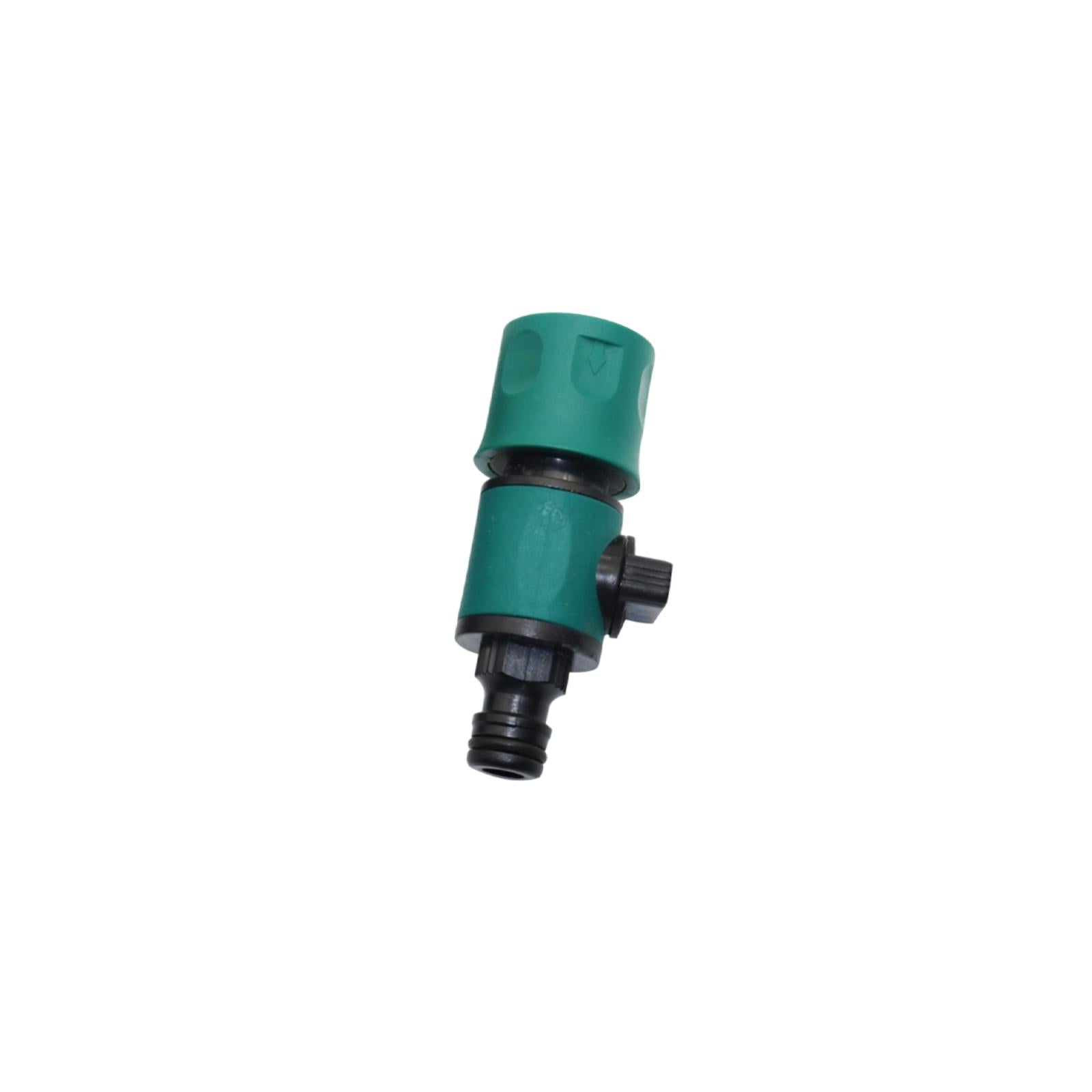 4xQuick Connect in Line Shut Off Valve Gardening Durable Versatile Accessories