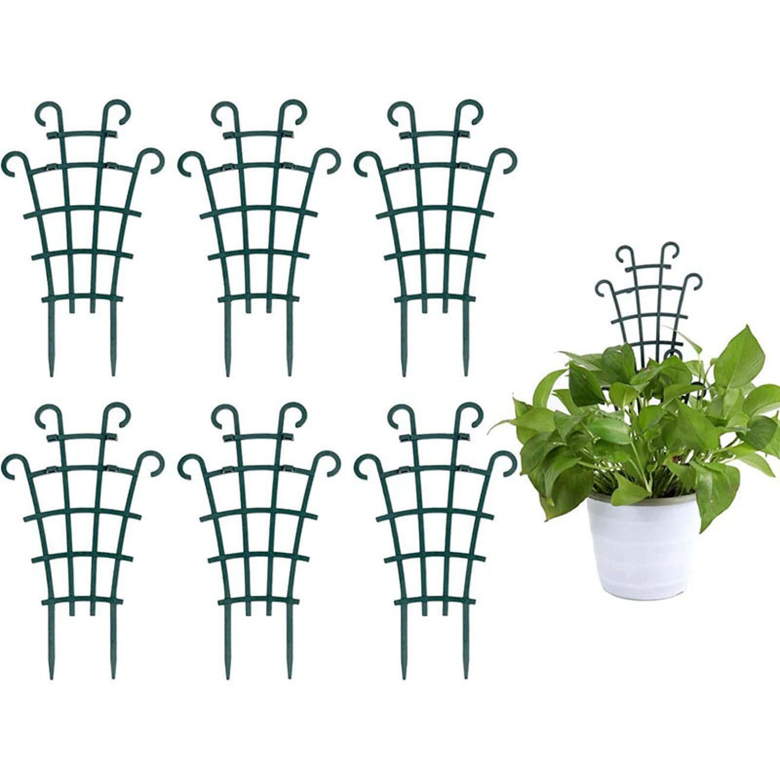 2xDIY Climbing Trellis for Vines Indoor Small Flowerpot Potted Climbing Plants Style B