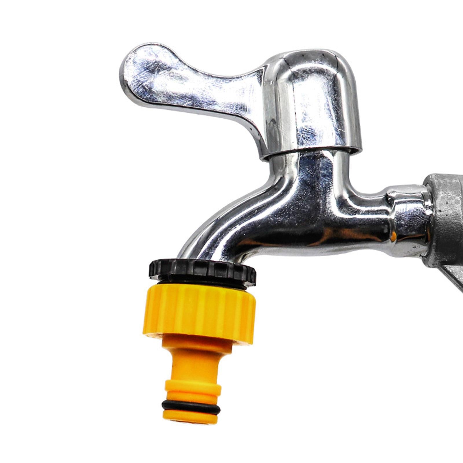 3x2x Hose Tap Connectors 3/4 1/2" Threaded Faucet Adapter for Lawn Patio Home"